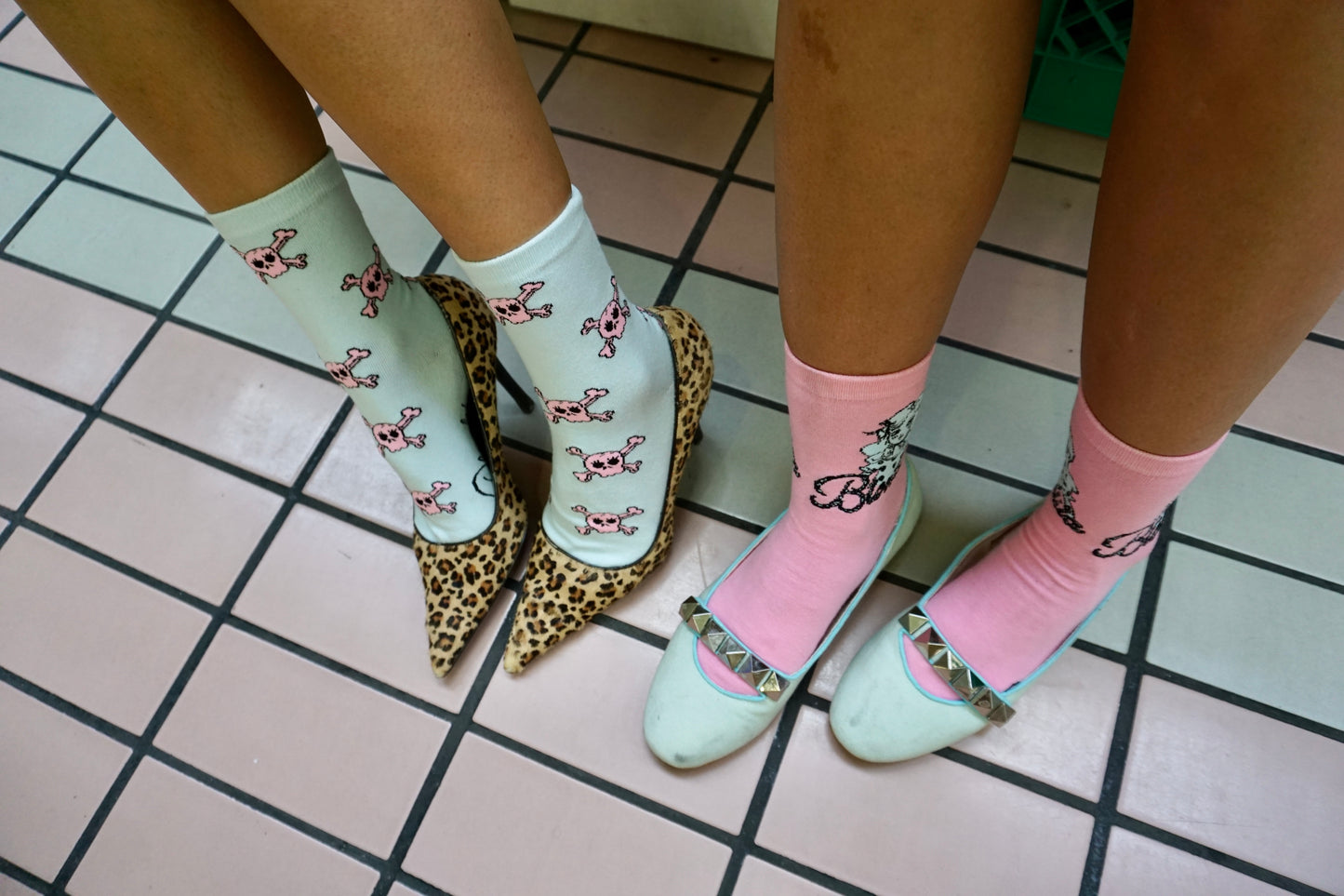 Betsey Skull Socks