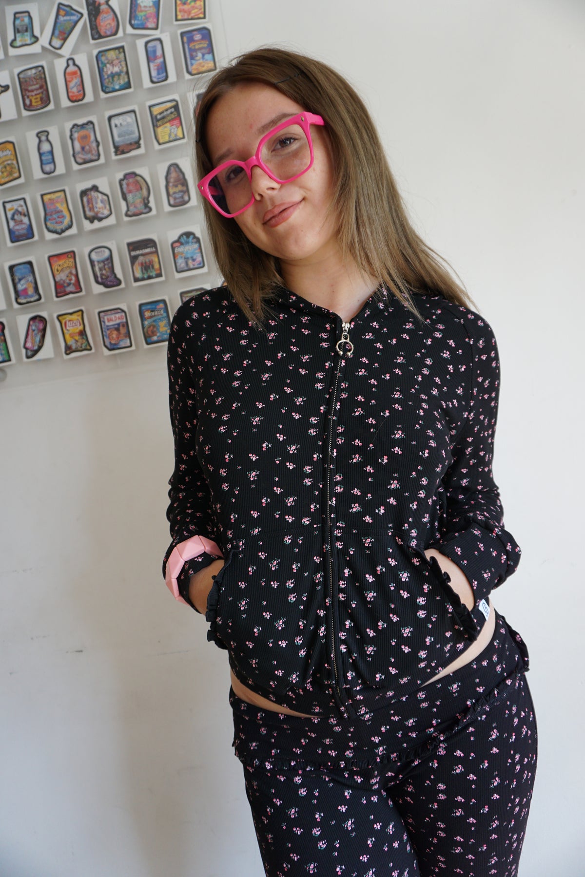 Petal Zip Up