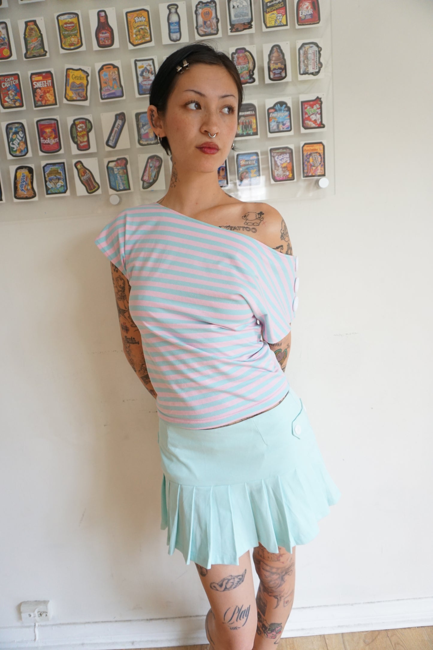 Cotton Candy Coraline Top