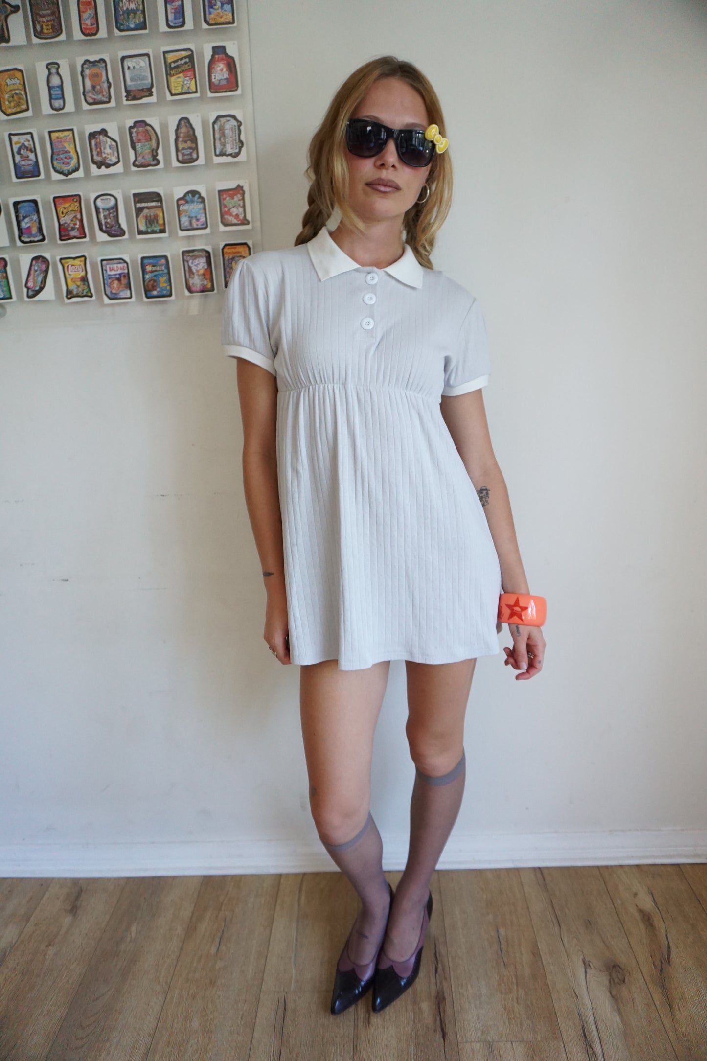 Sammy Polo Dress Grey 1/1