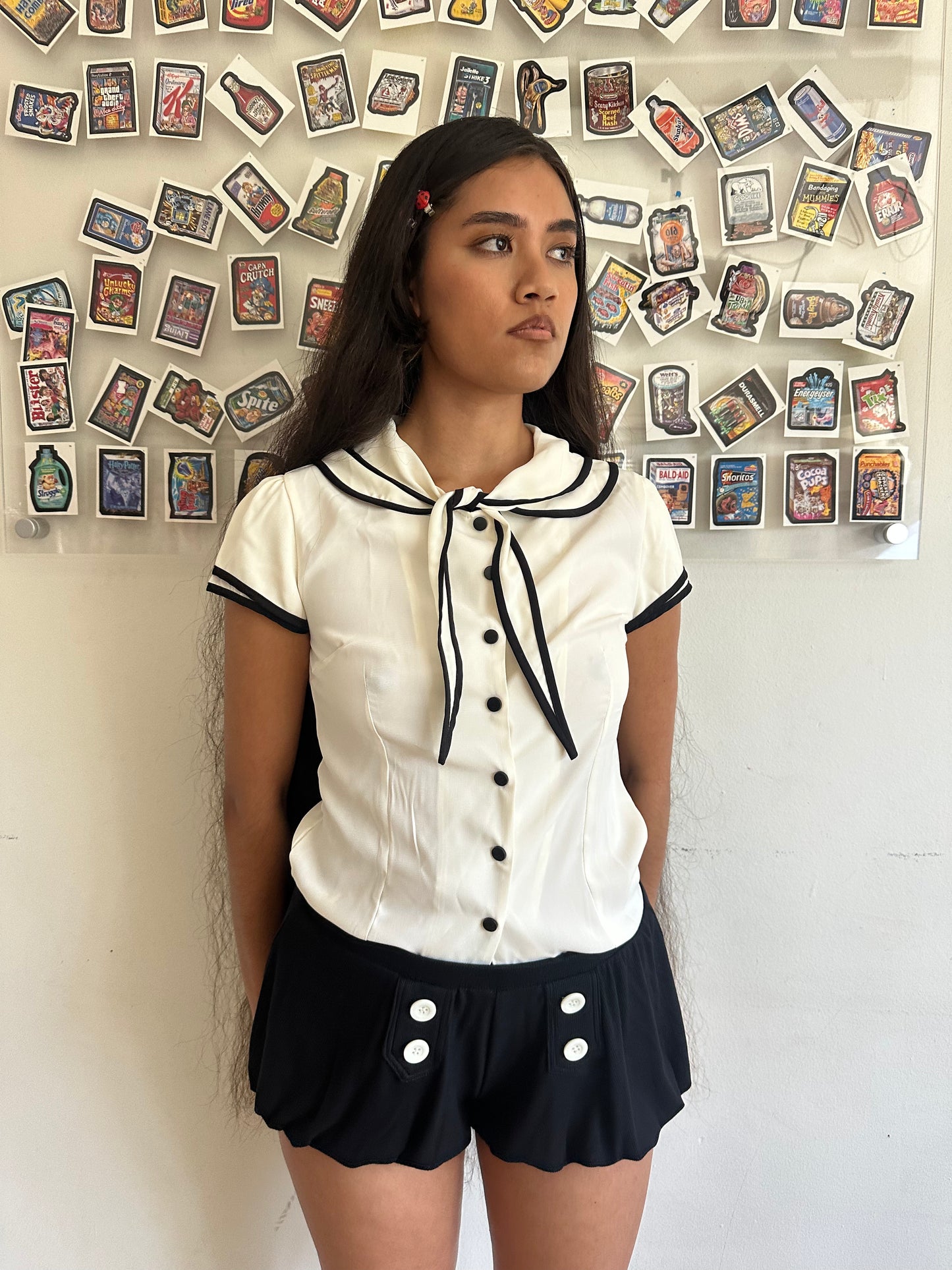 Anne Top White