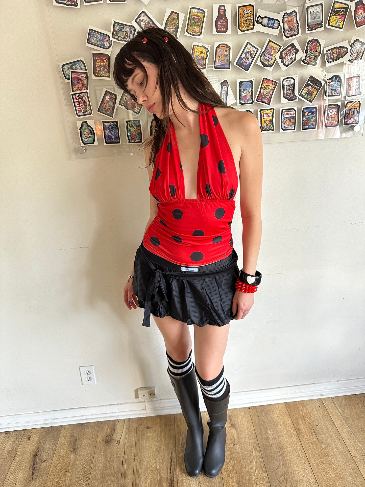 Ladybug Halter Top