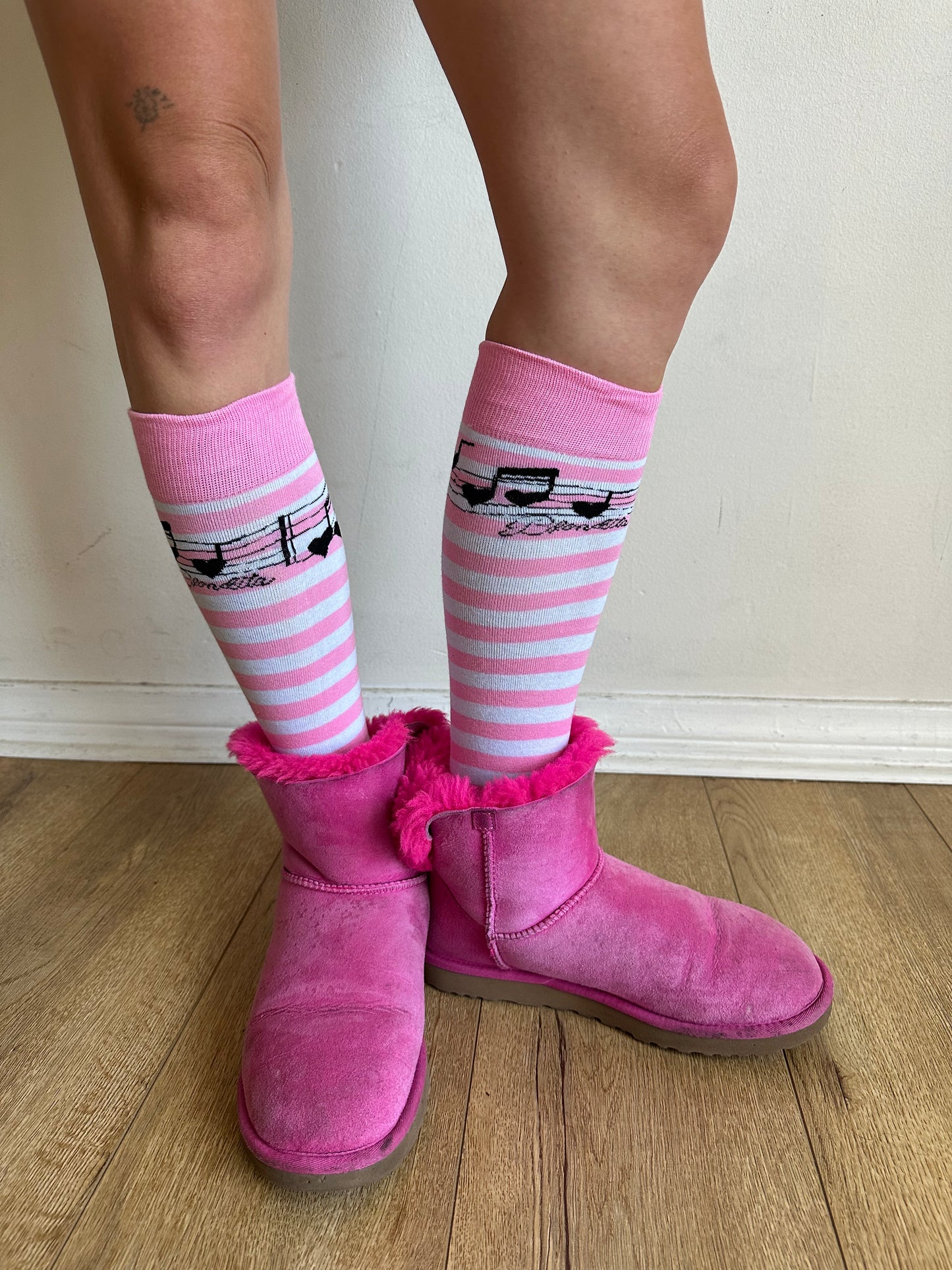 Cotton Candy Knee Socks