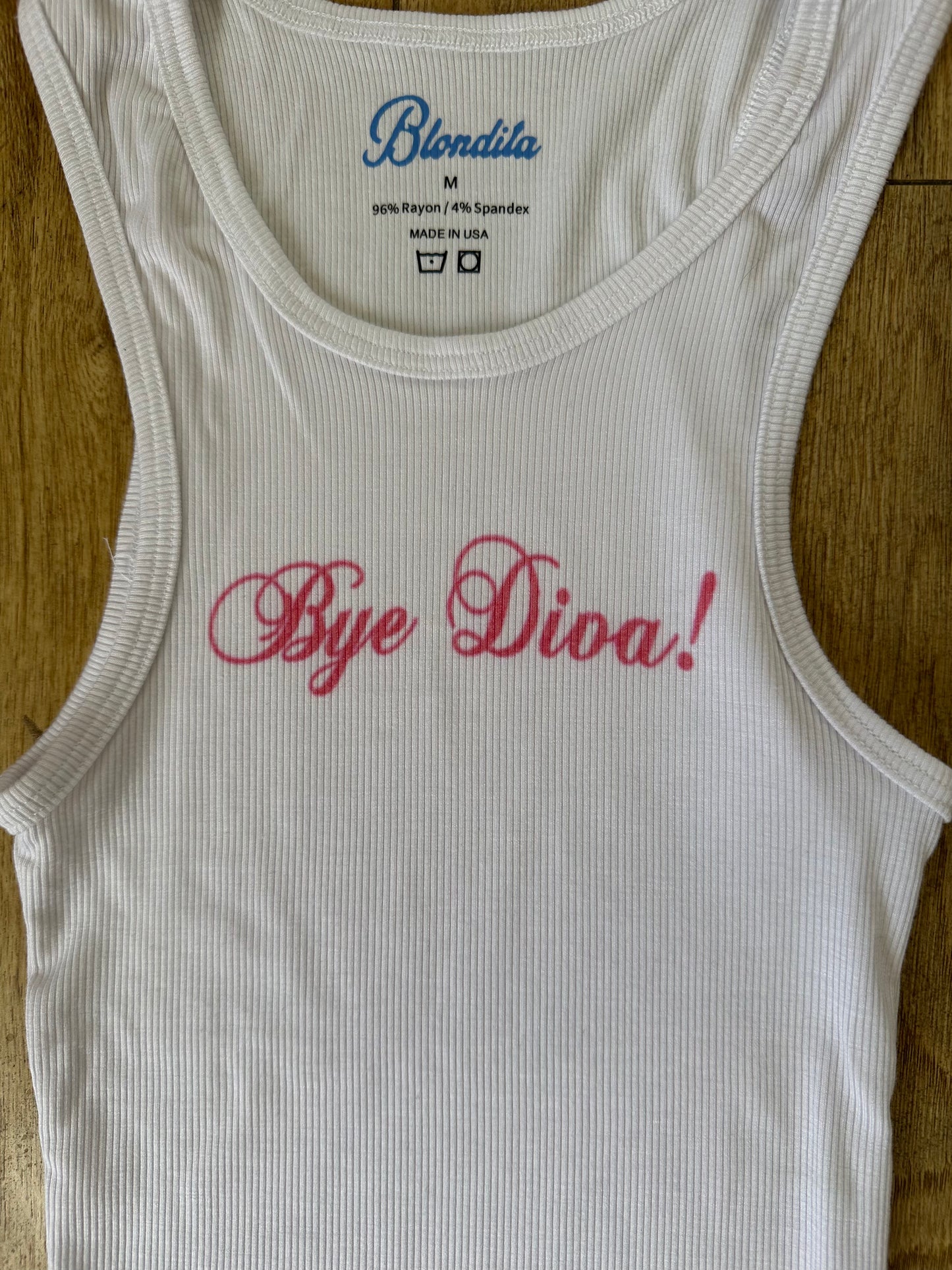 Bye Diva! Tank