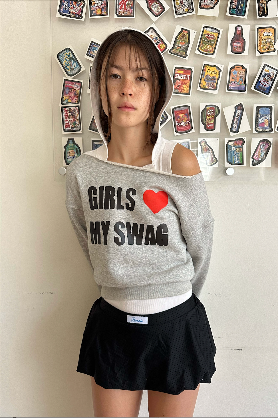 GIRLS <3 MY SWAG SWEATSHIRT