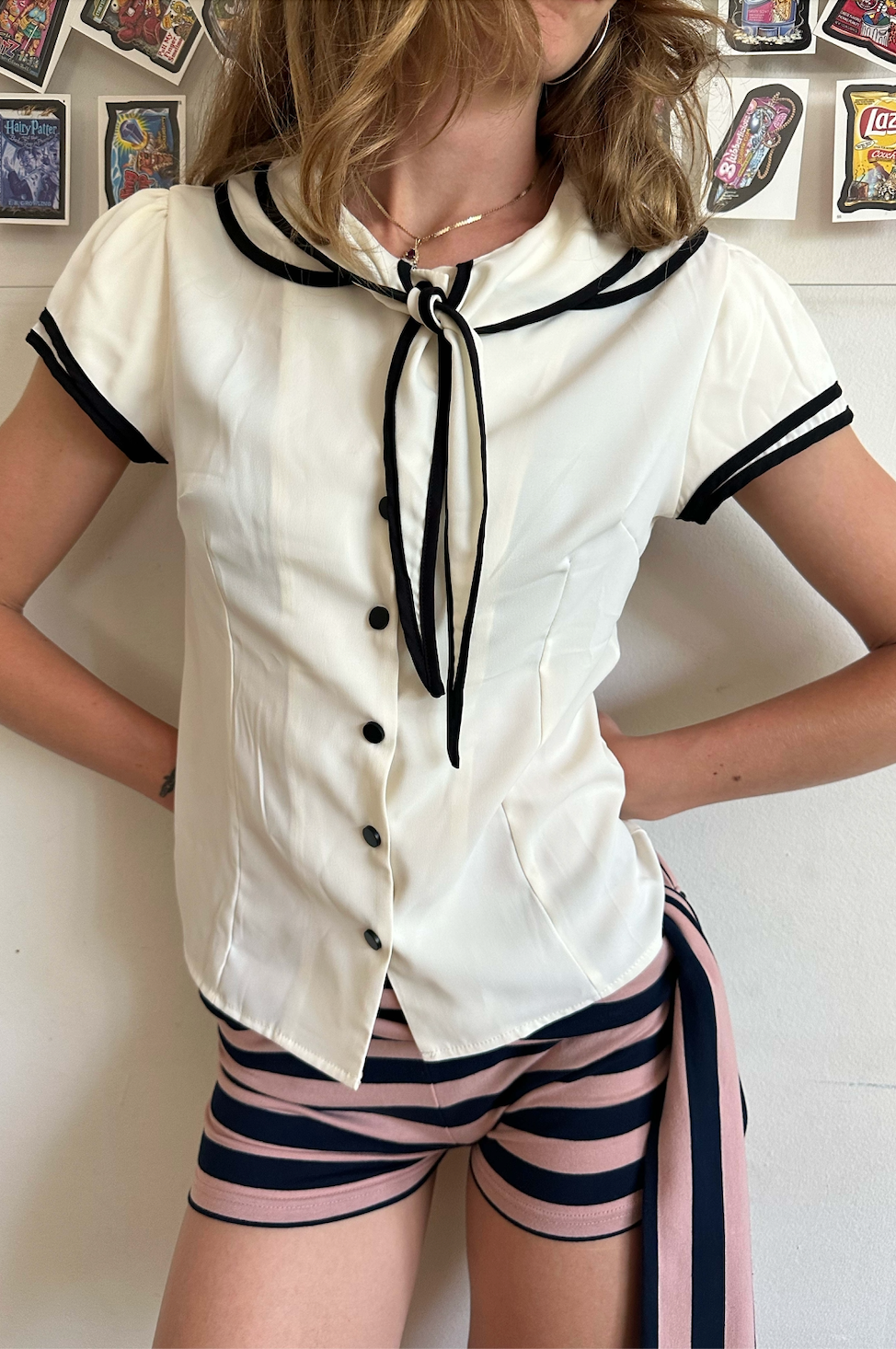 Anne Top White