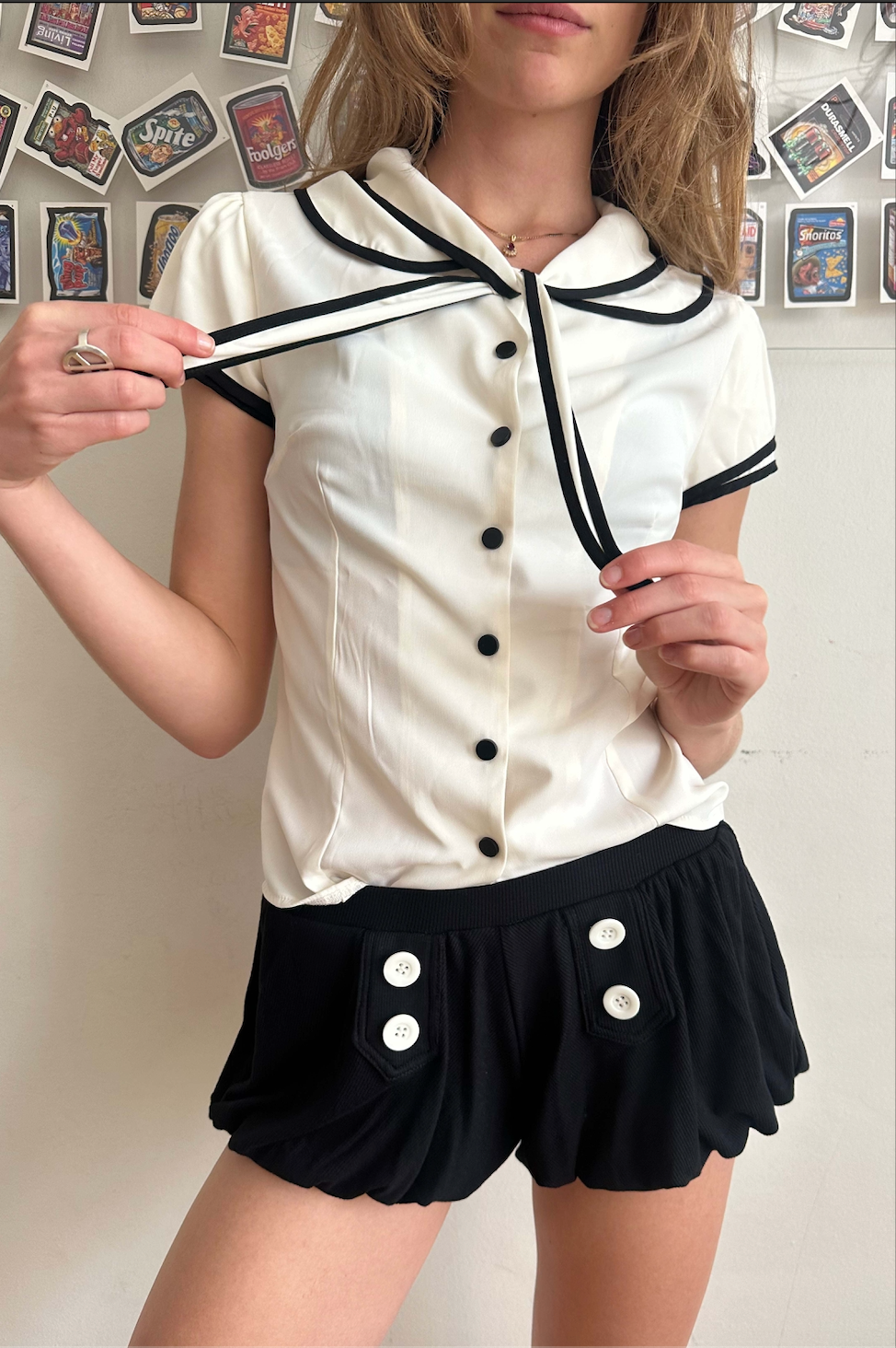Anne Top White