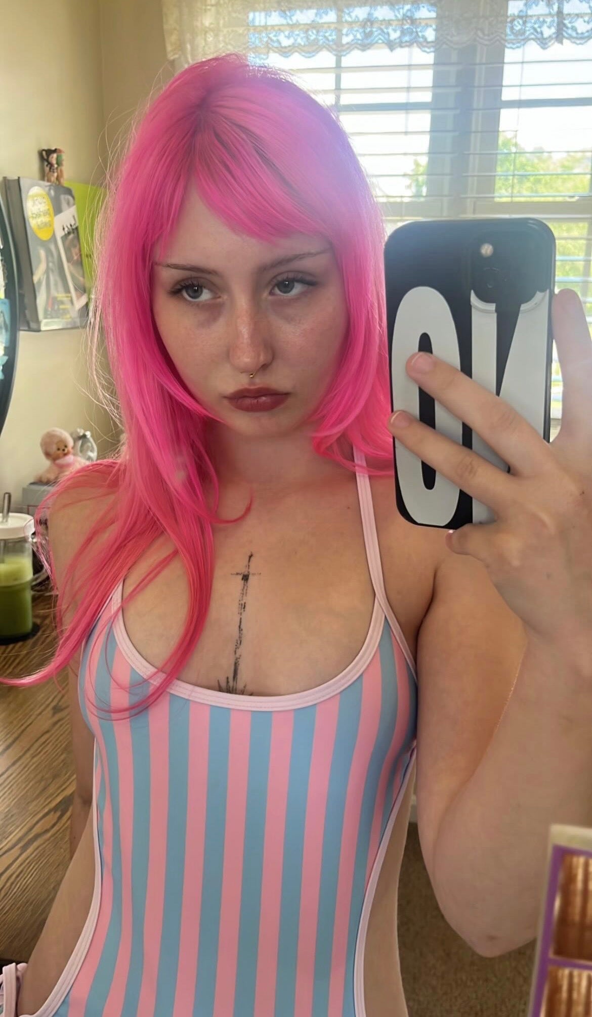 Cotton Candy One Piece Swimsuit
