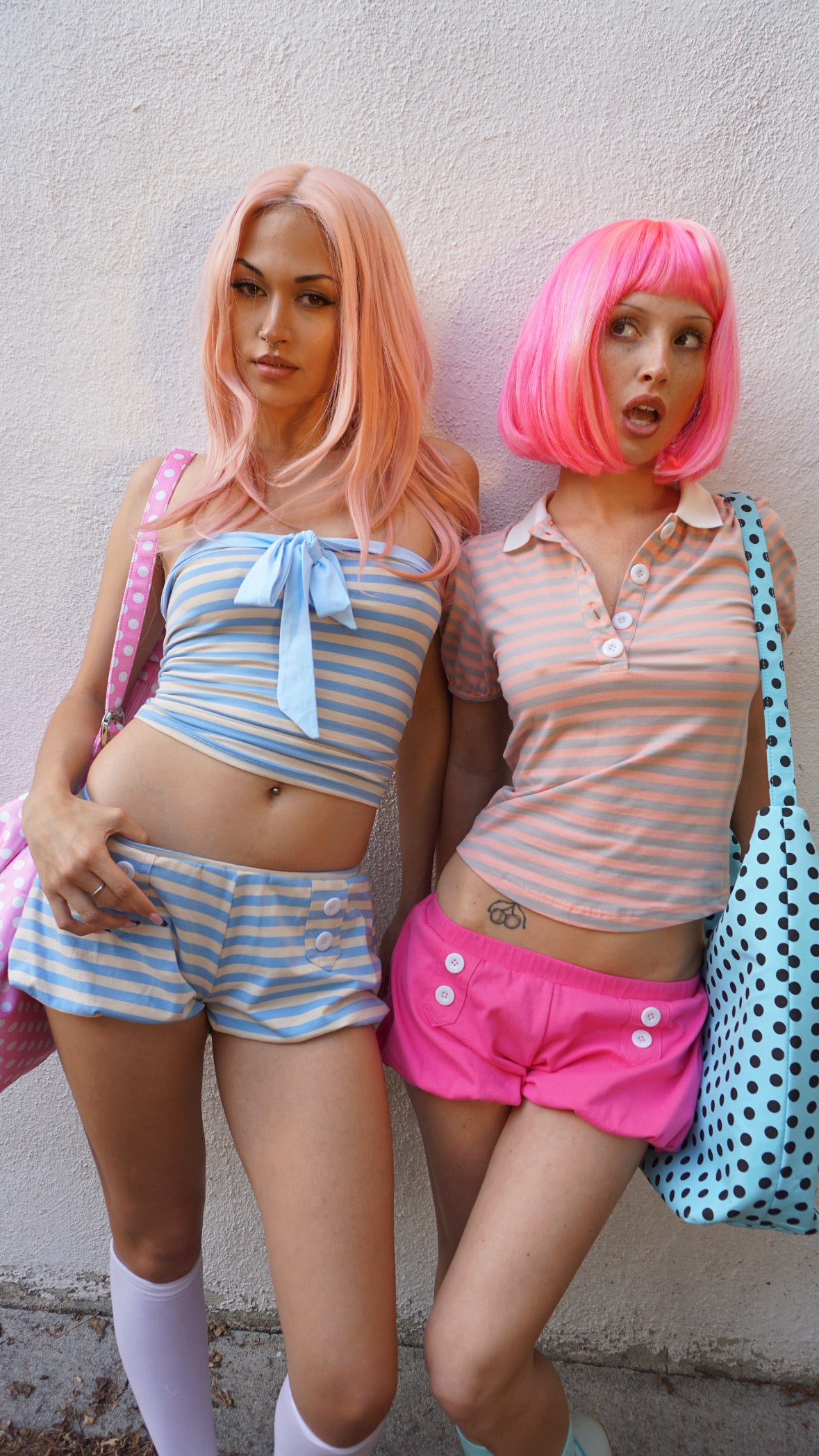 Polly Sailor Tube Top