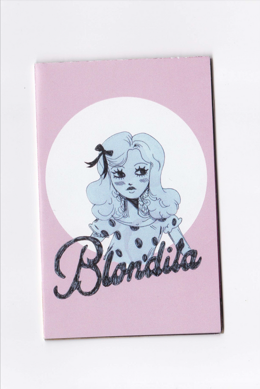 Pink Photo Zine with Girl On Cover