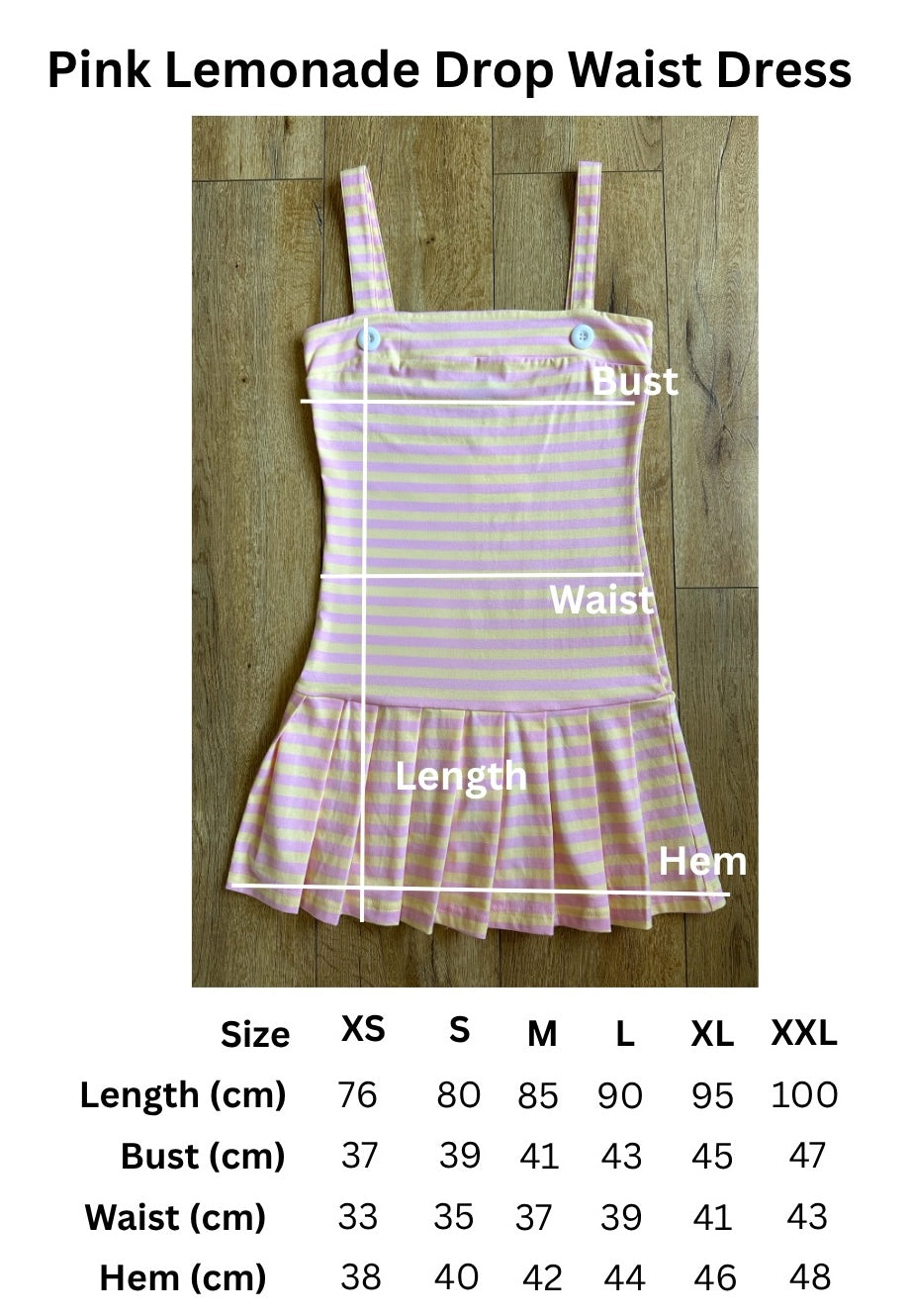 Macy Drop Waist Dress — Pink Lemonade