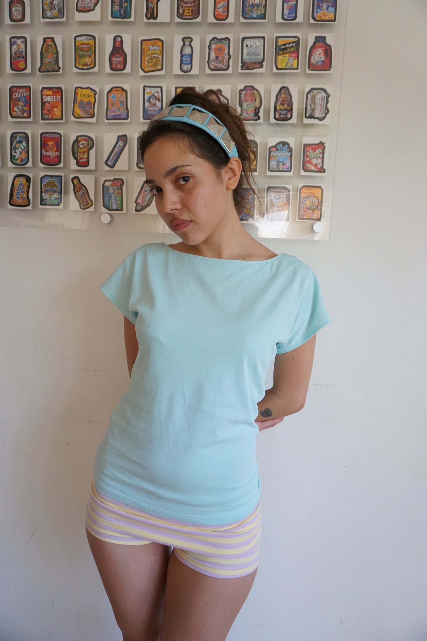 Coraline Top Aquamarine