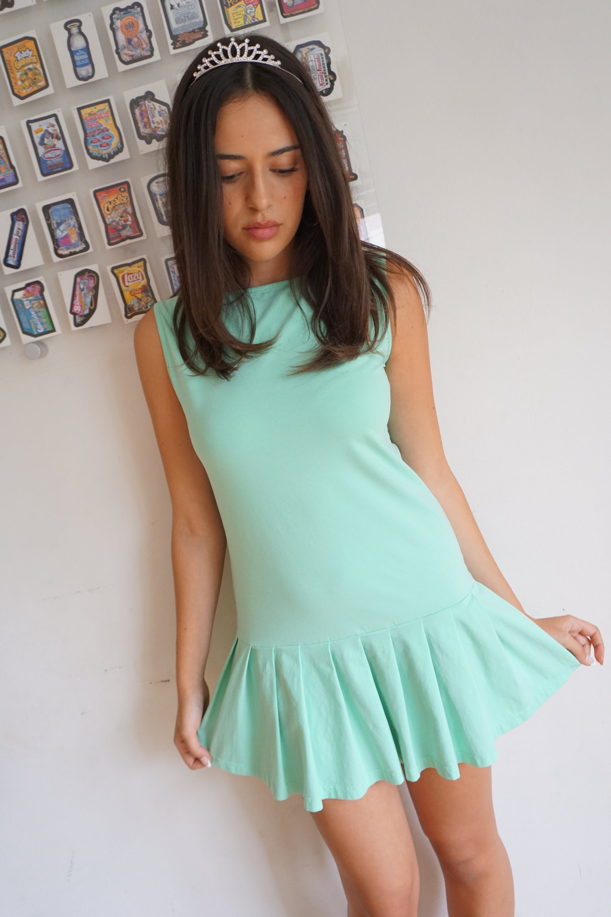 Mazzy Mint Dress Blondita Mazzy Mint Dress Blondita