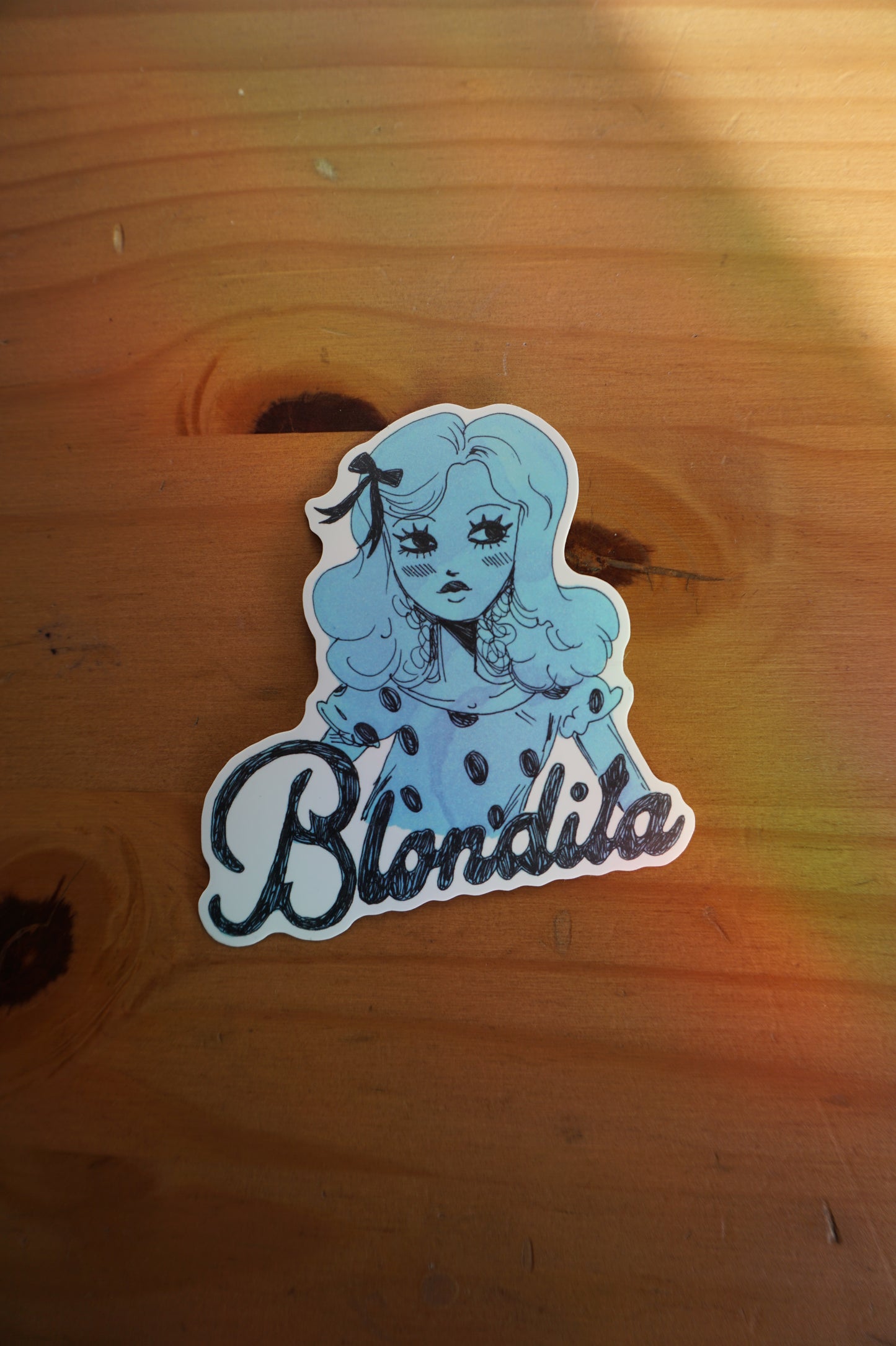 Limited Edition Blondita Sticker