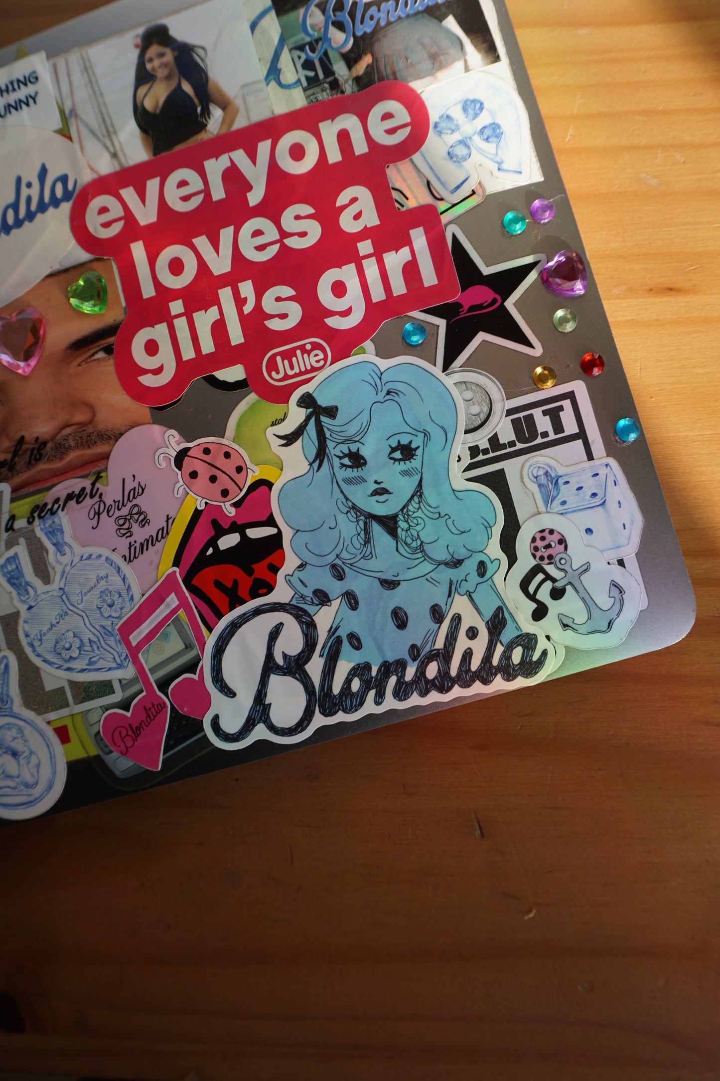 Blondita Grrrl Sticker