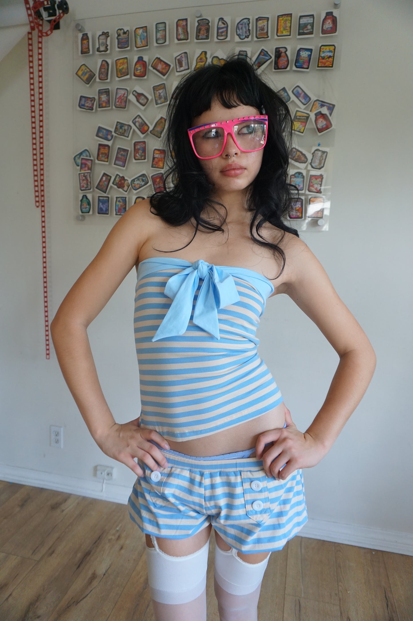 Polly Sailor Tube Top