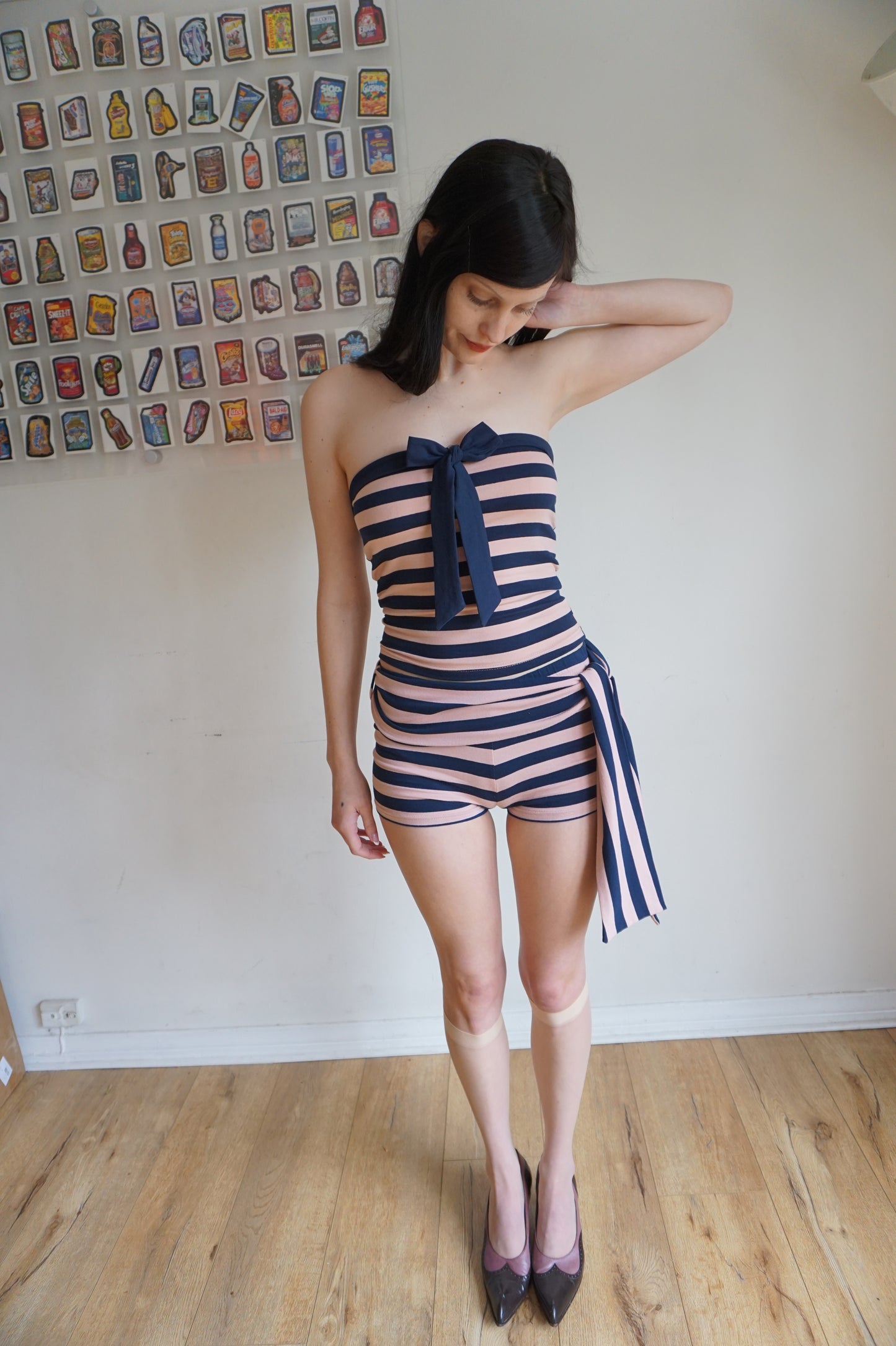 The Mia Set | Tube Top & Shorts Set