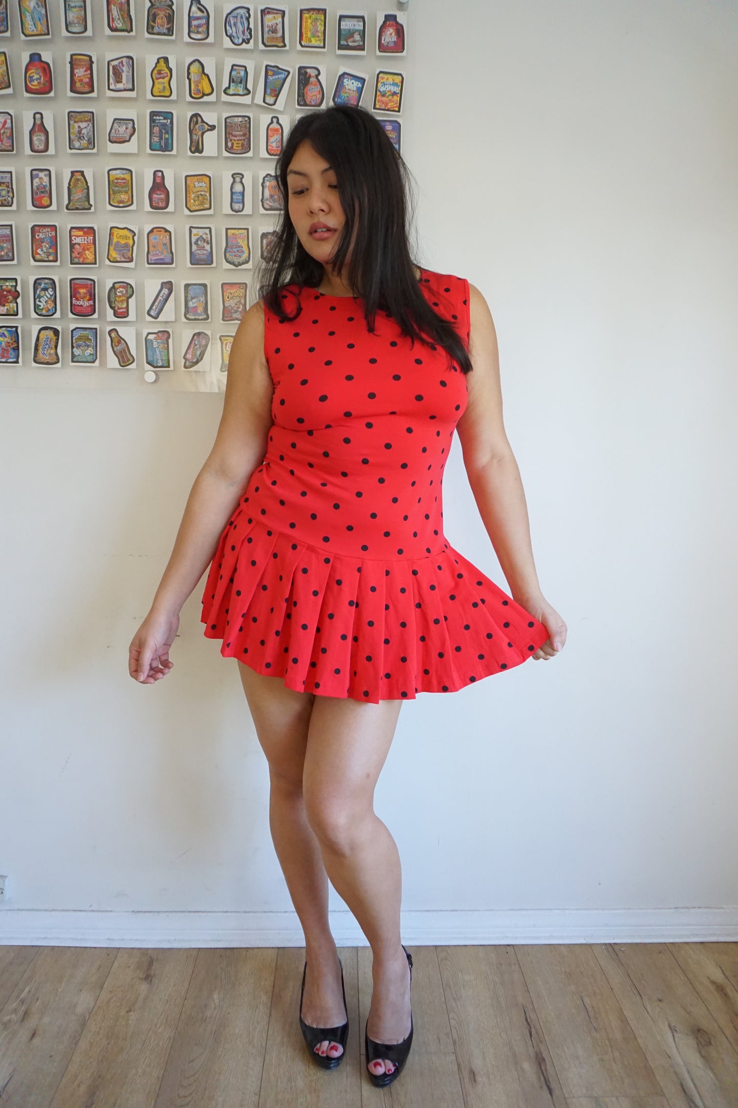 Lola Ladybug Dress + Scrunchie Bundle