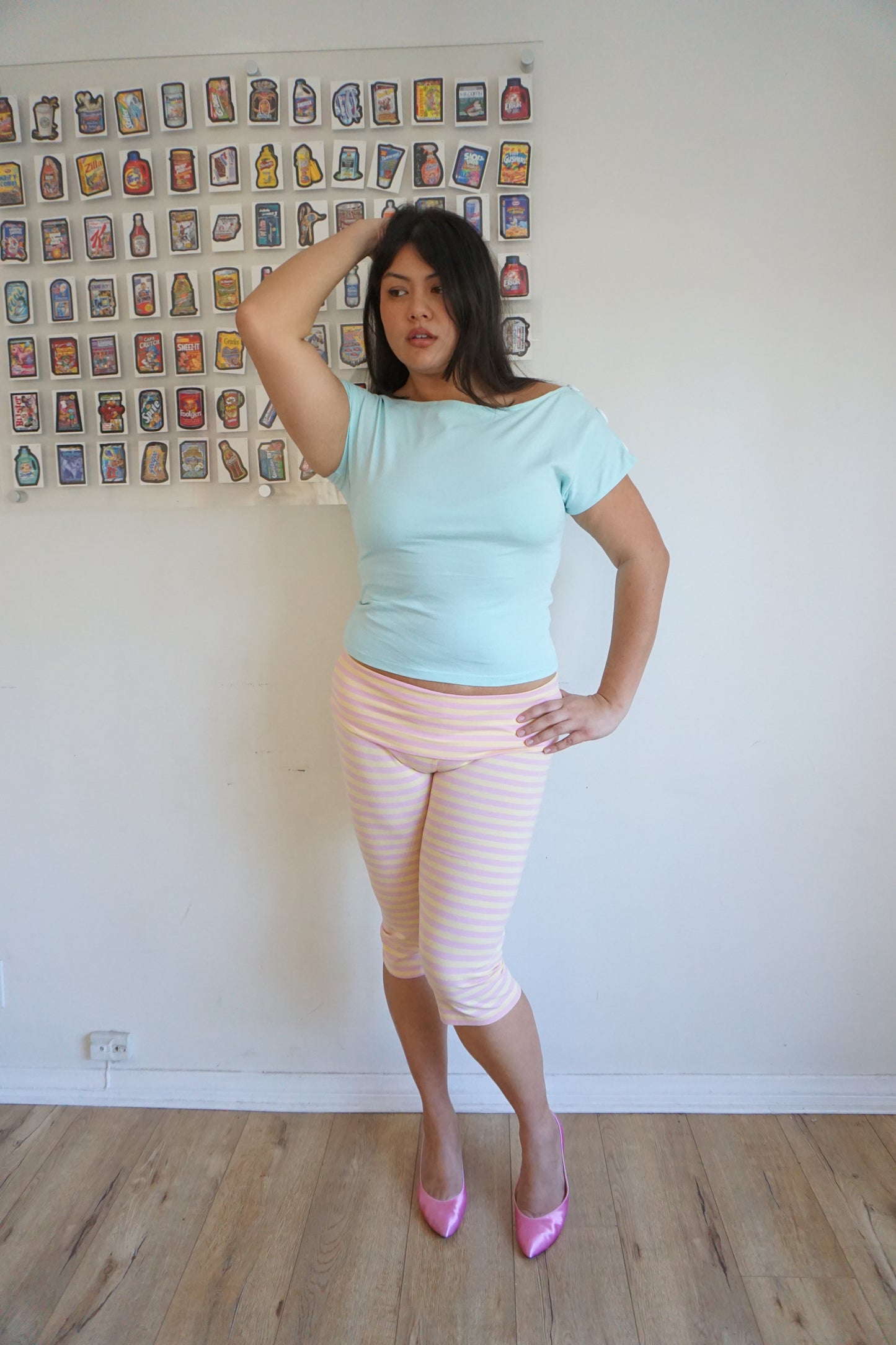Coraline Top Aquamarine