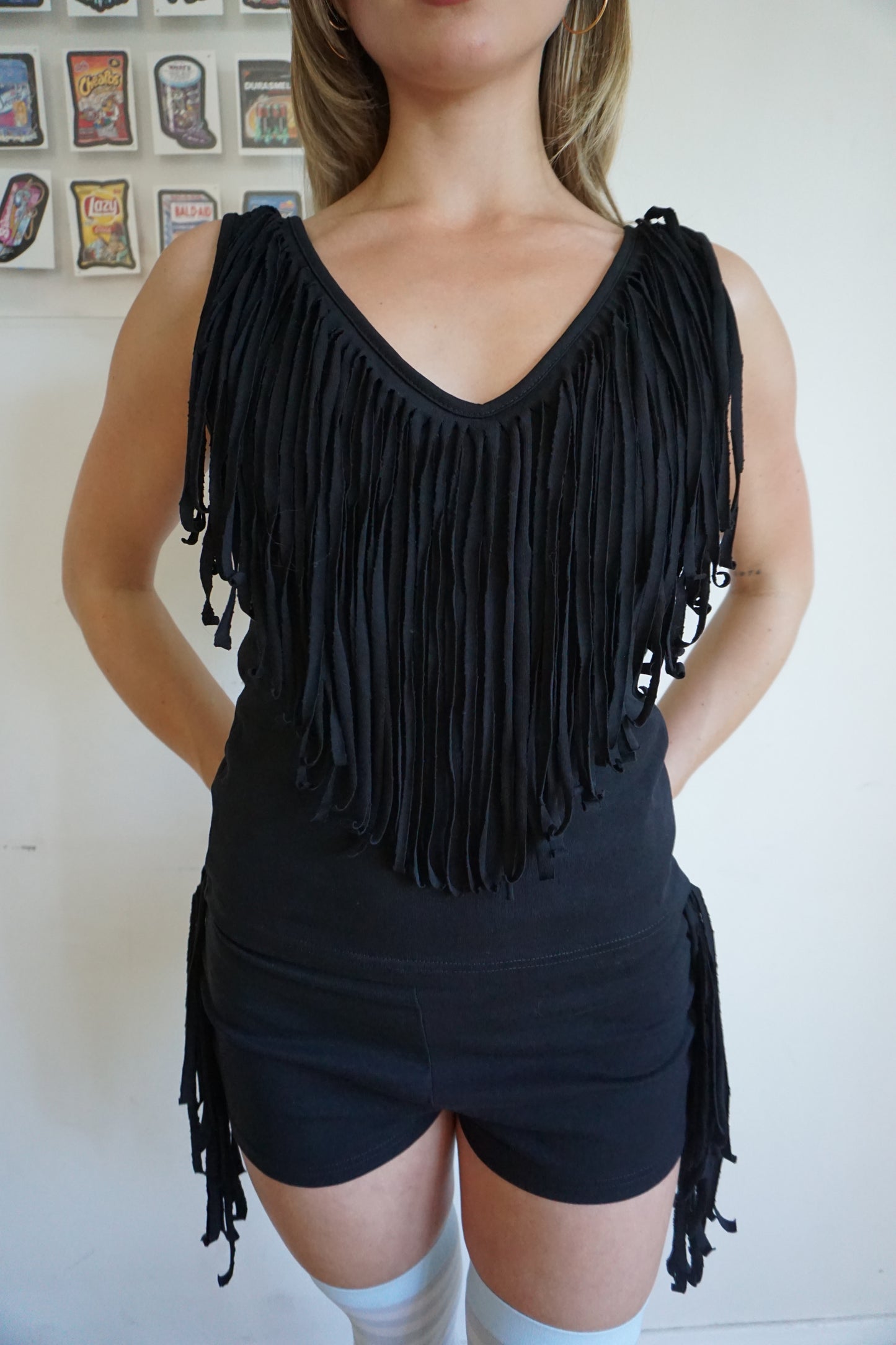 Fia Fringe Set Noir Bundle
