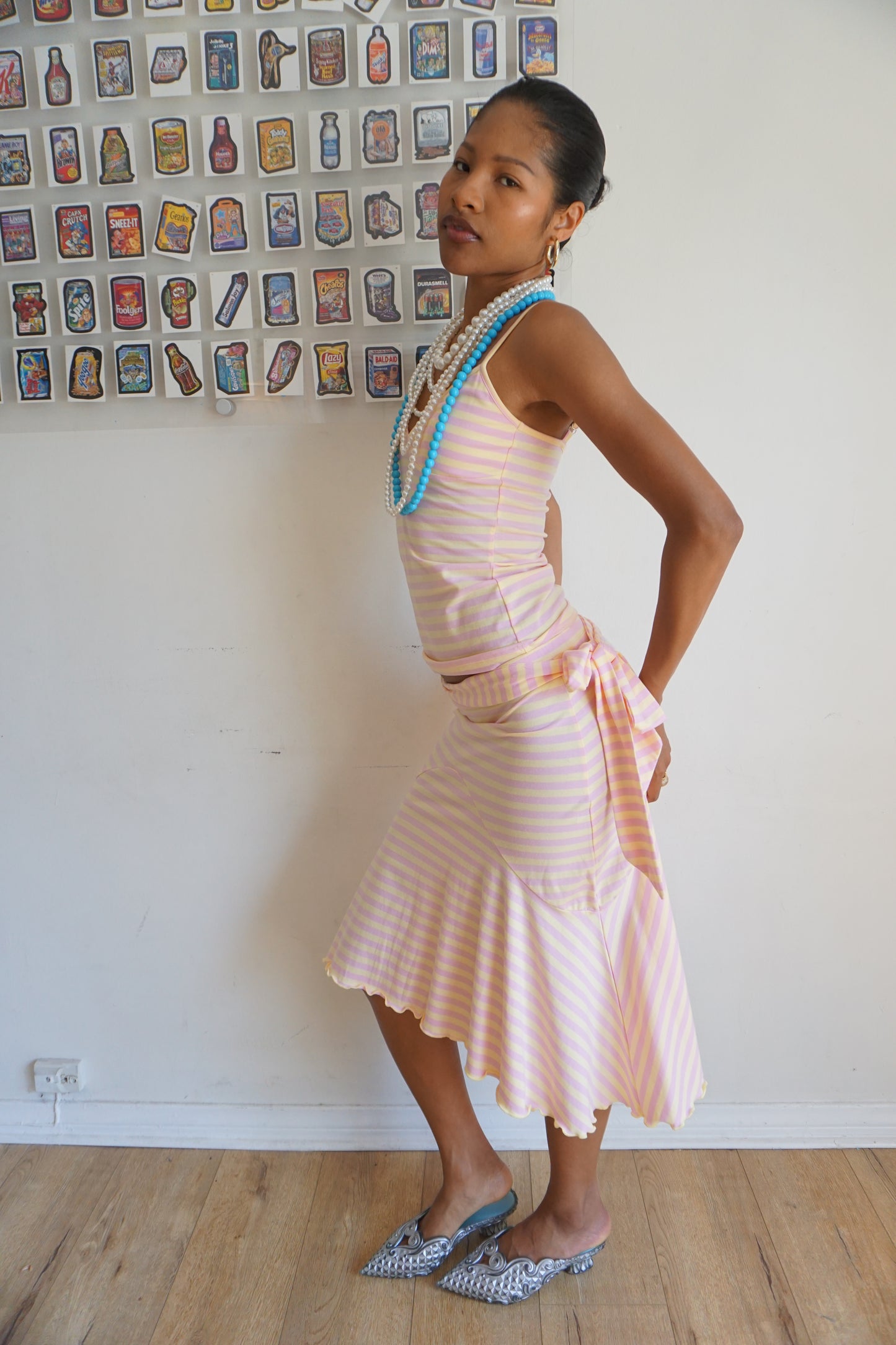 Pink Lemonade Tank & Whitney Midi Skirt Bundle