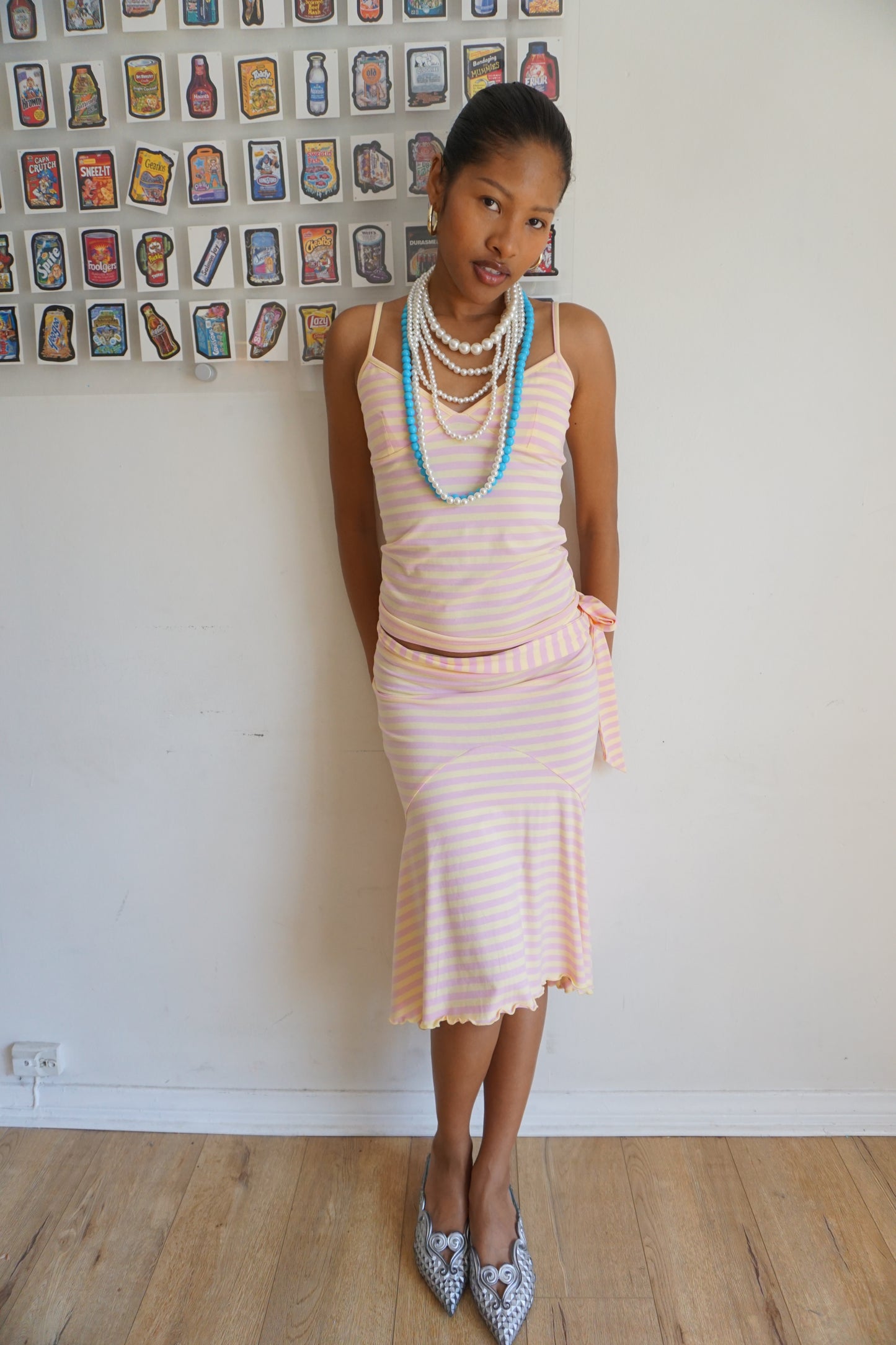 Pink Lemonade Tank & Whitney Midi Skirt Bundle