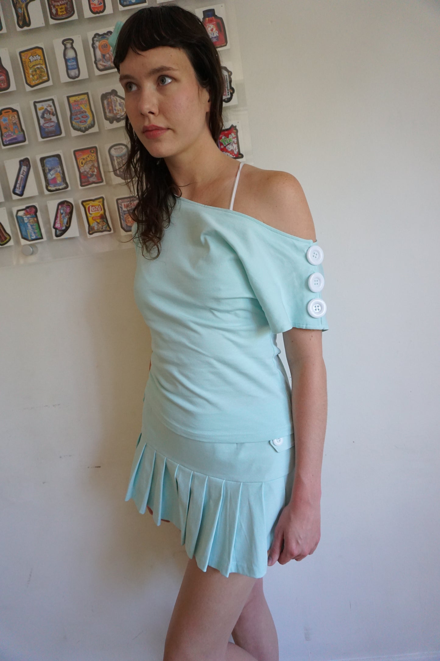 Coraline Top Aquamarine