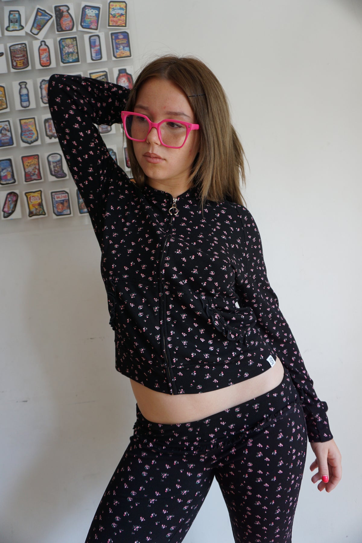 Petal Zip Up