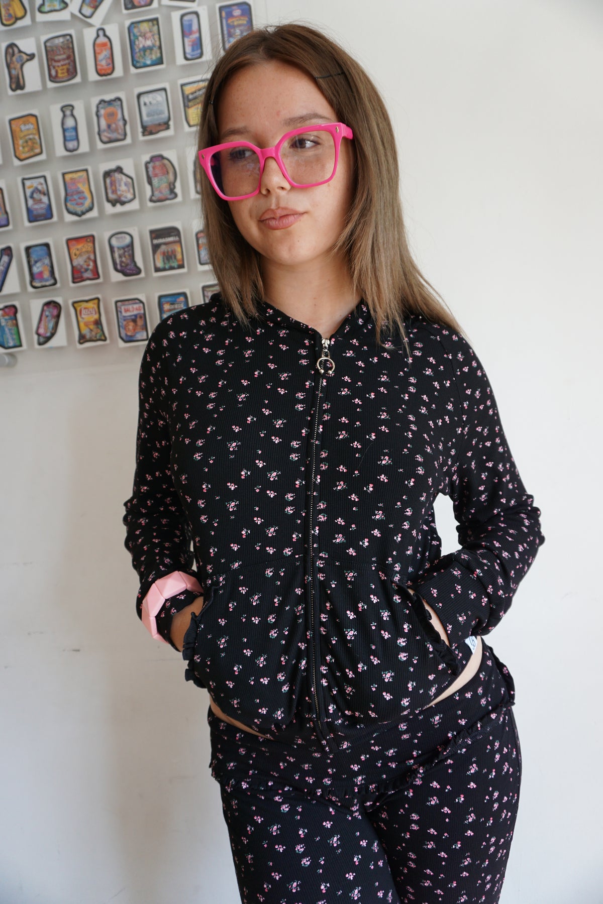Petal Zip Up