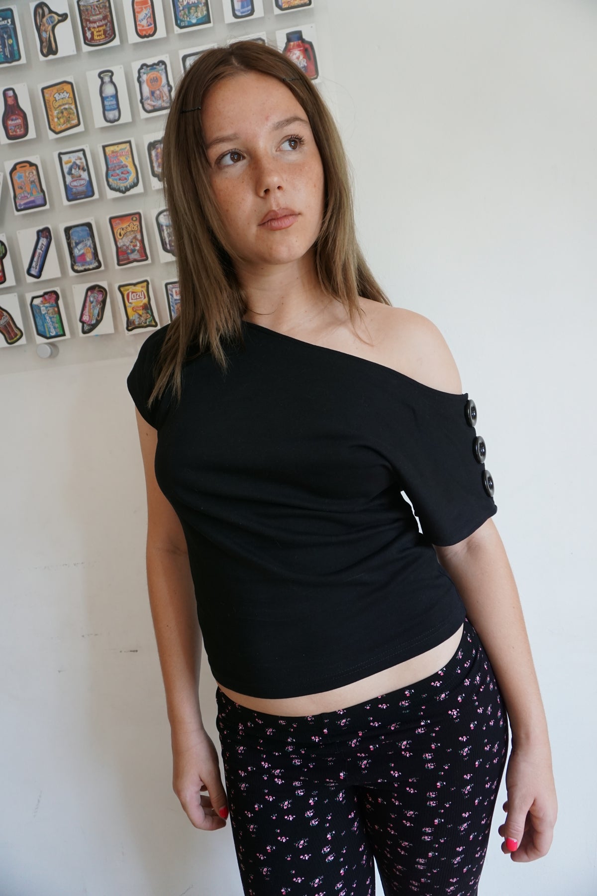 Coraline Top Noir