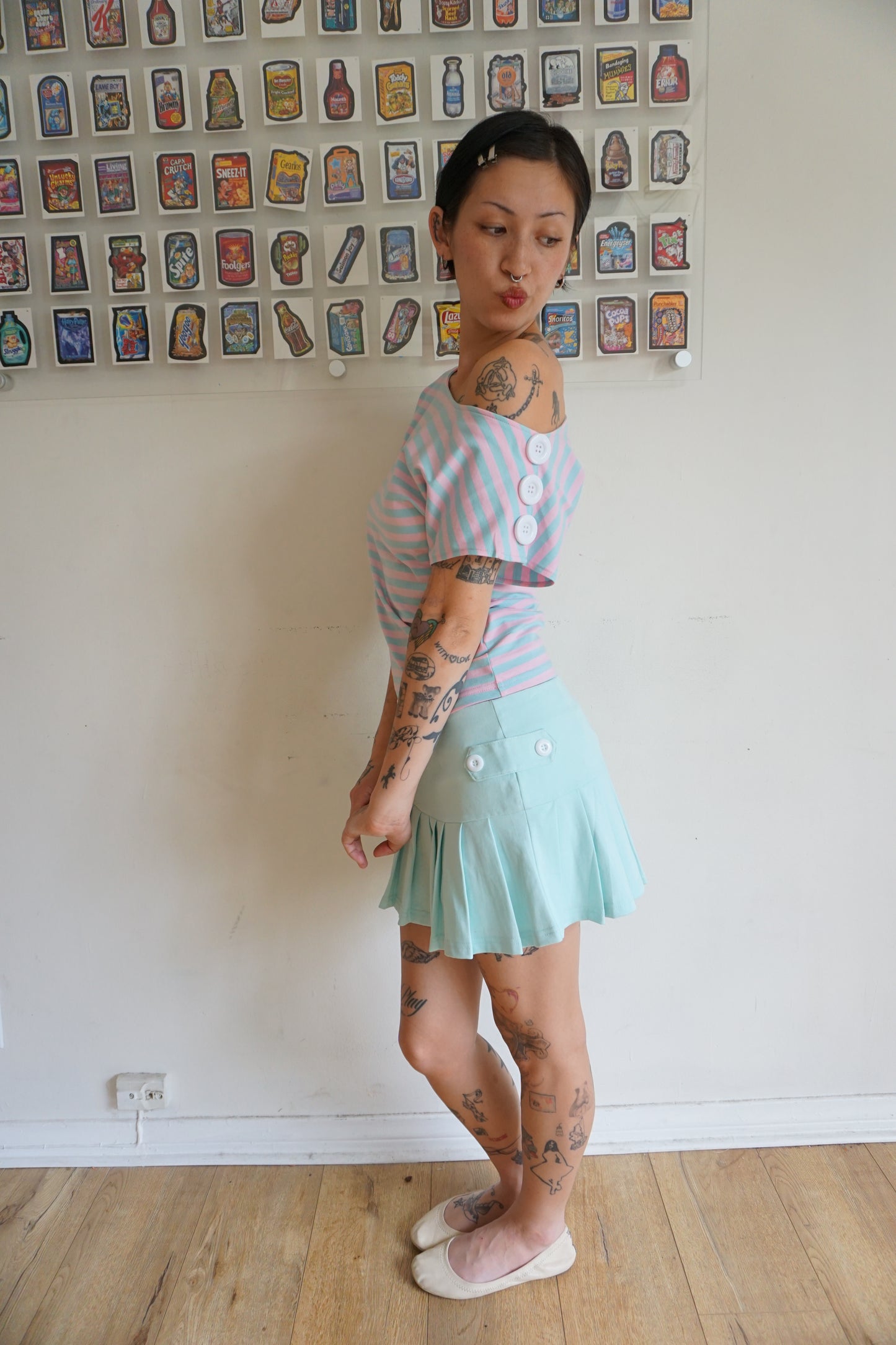 Cotton Candy Coraline Top