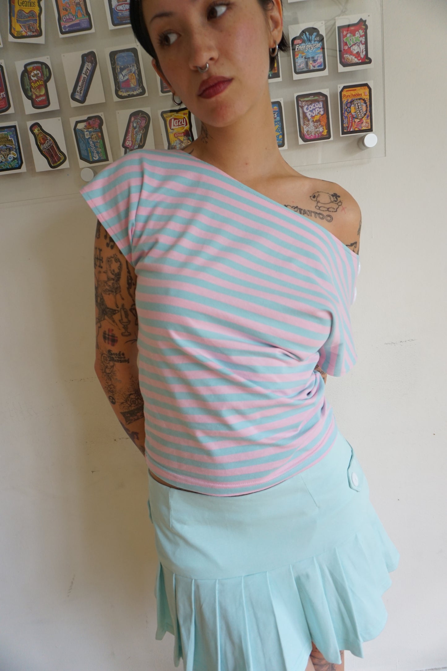 Cotton Candy Coraline Top