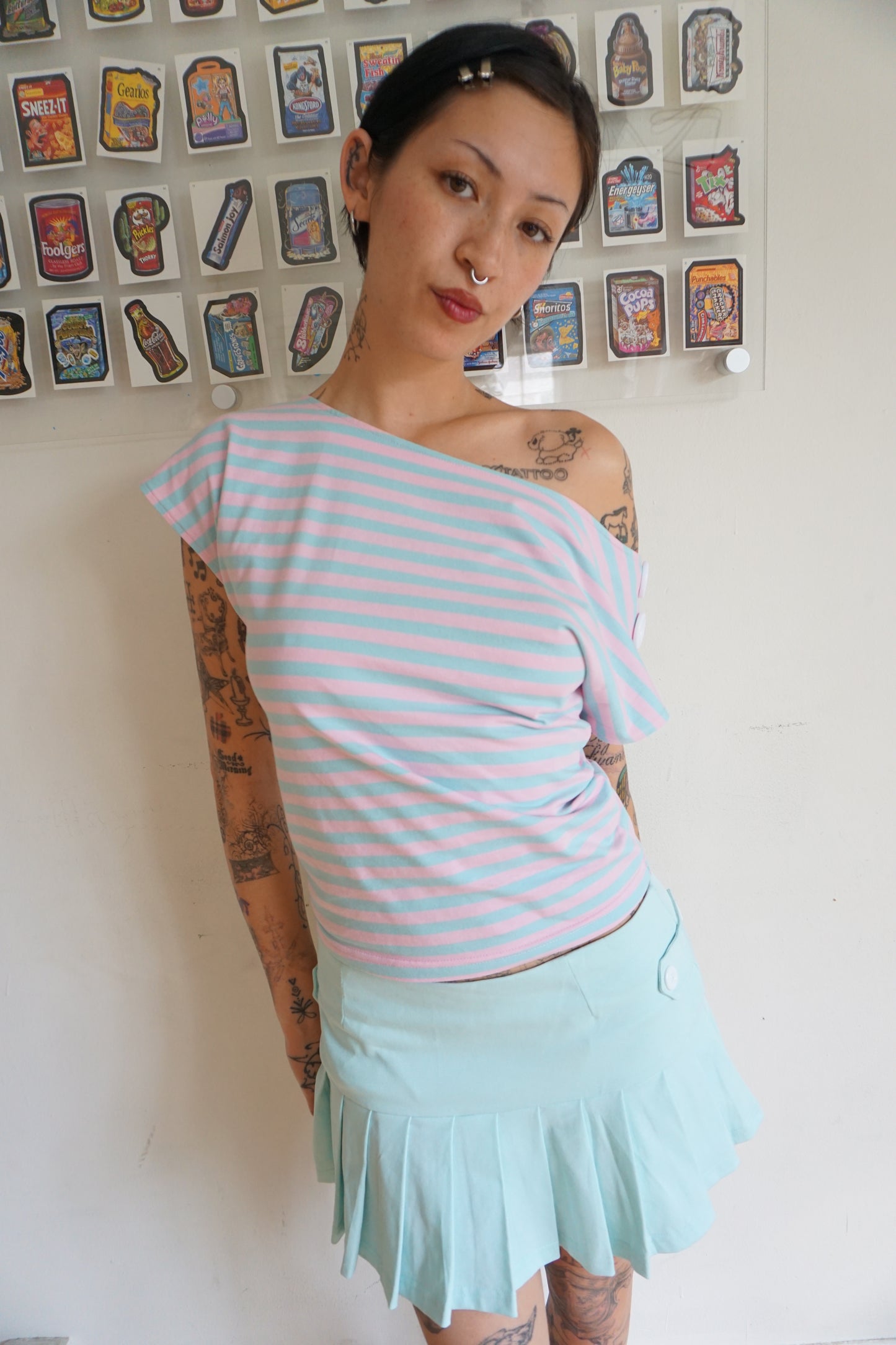 Cotton Candy Coraline Top