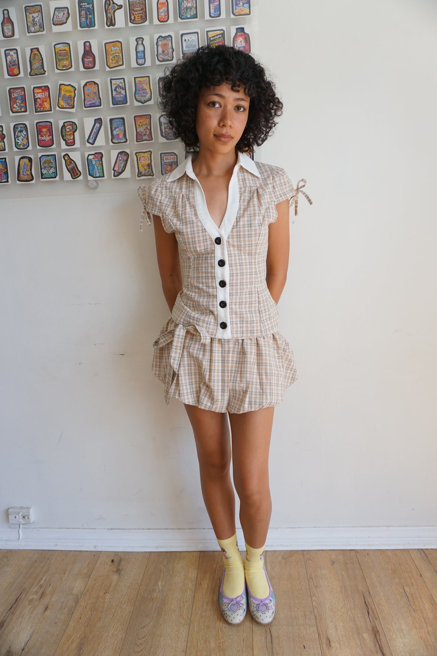 Blondita Plaid Set Bundle