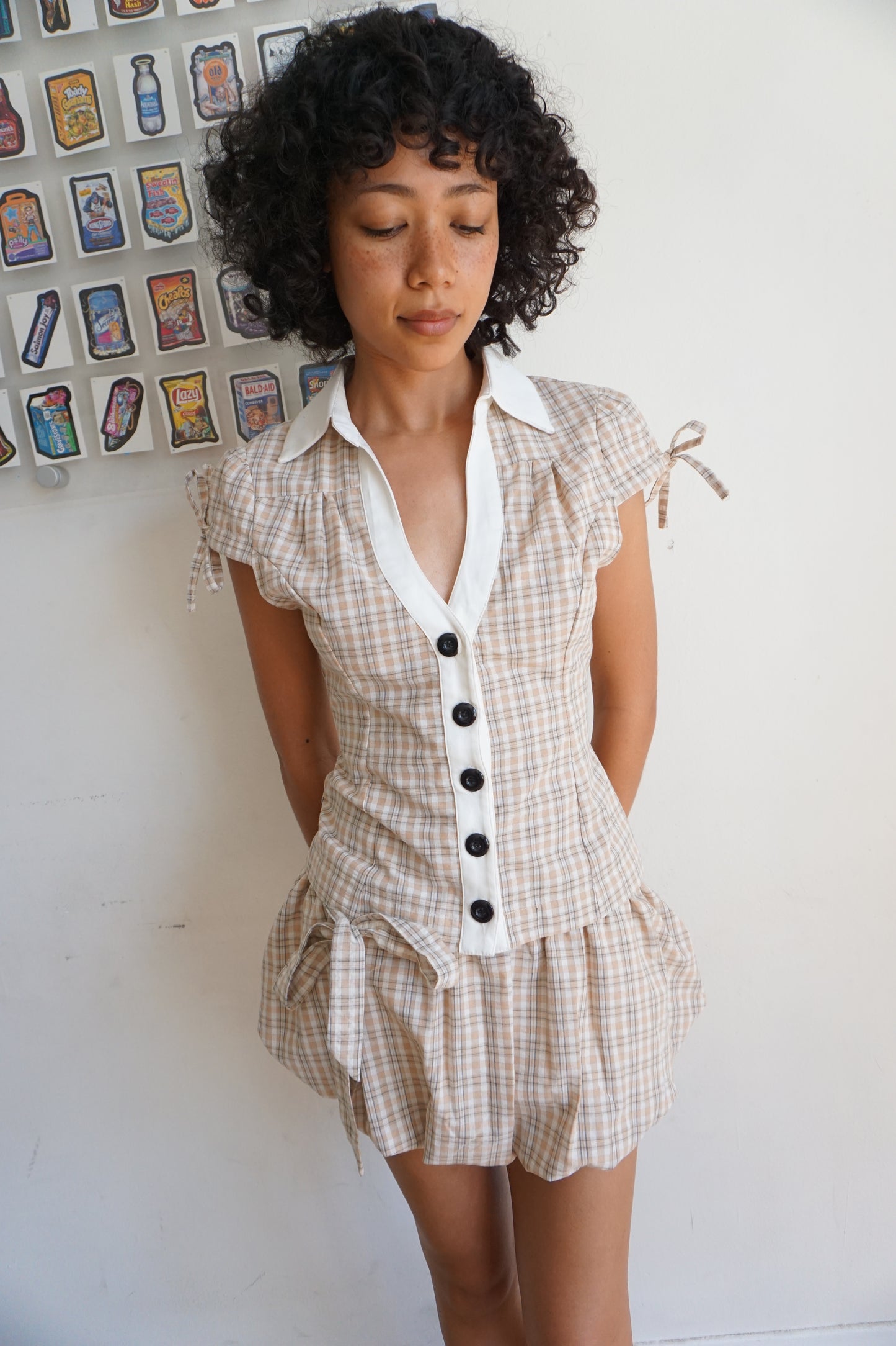 Blondita Plaid Set Bundle