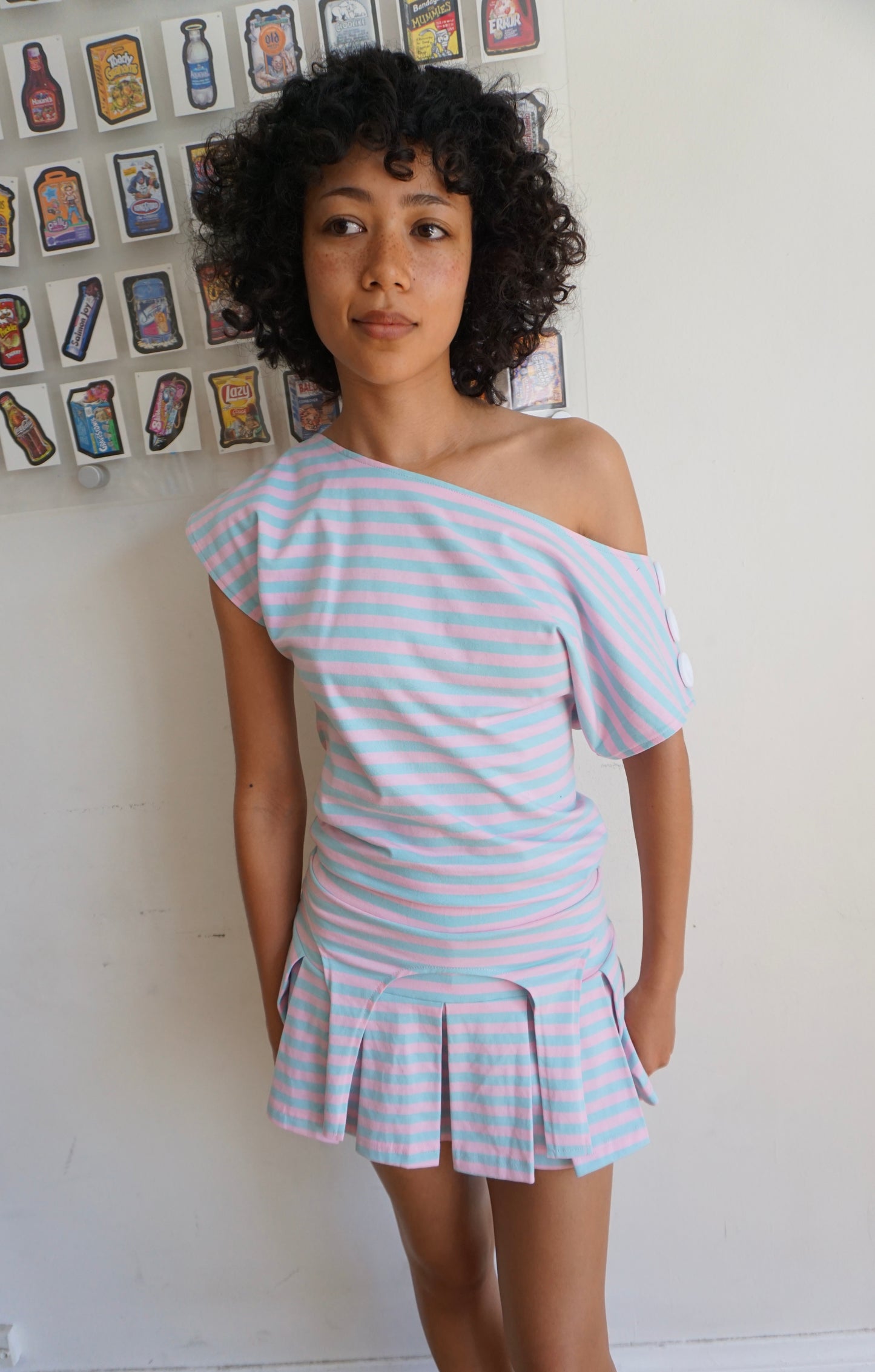 Cotton Candy Garter Skort