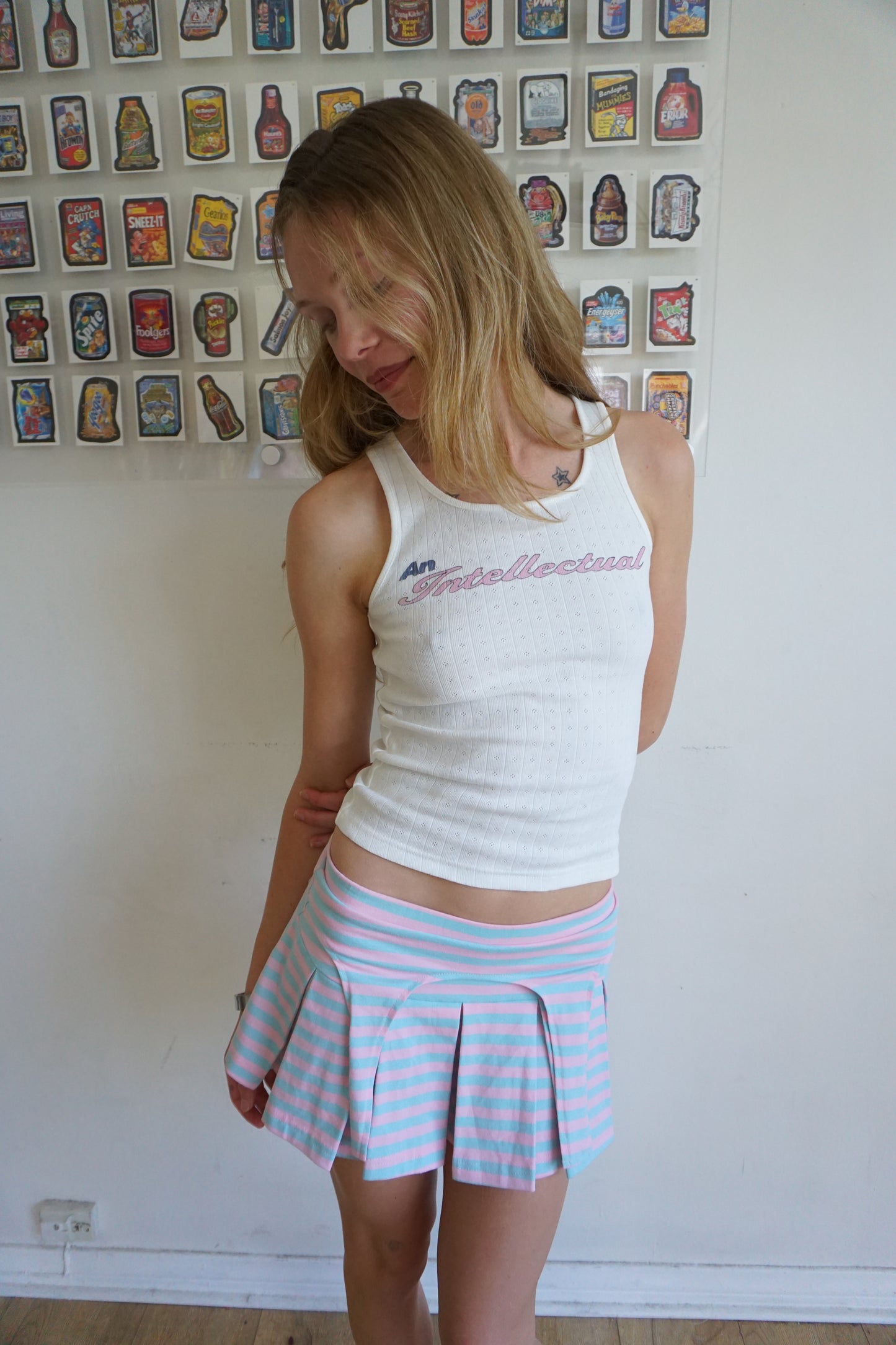 An Intellectual Pointelle Tank