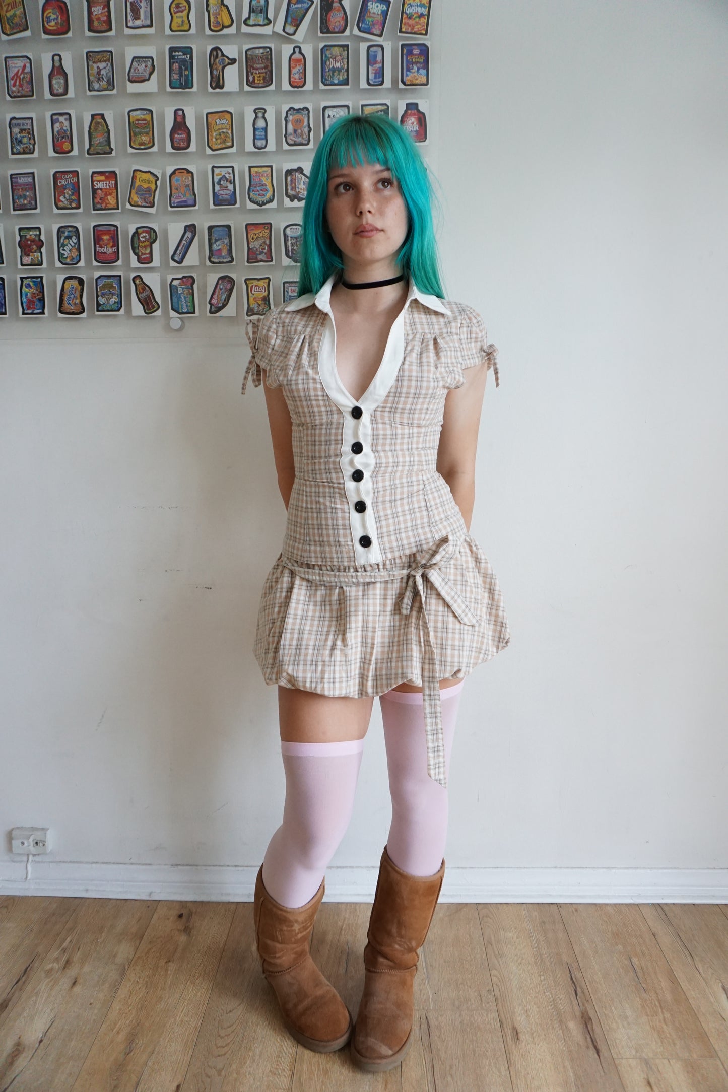 Blondita Plaid Button Down