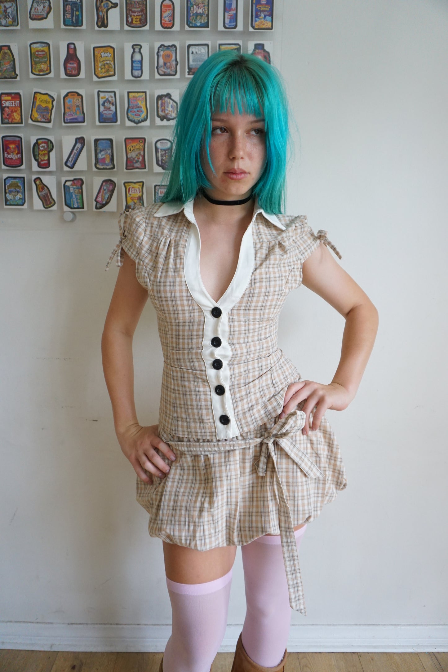 Blondita Plaid Set Bundle