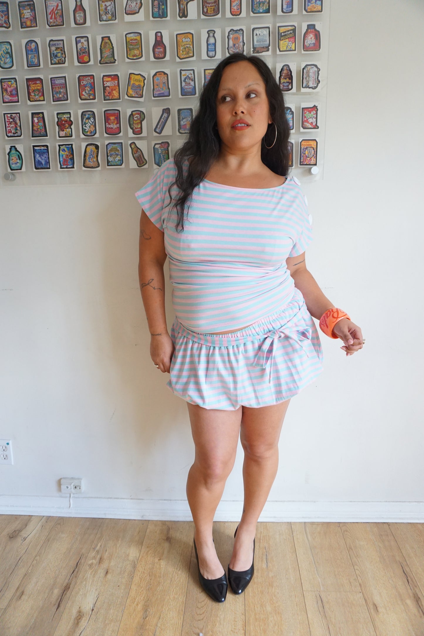 Cotton Candy Coraline Top
