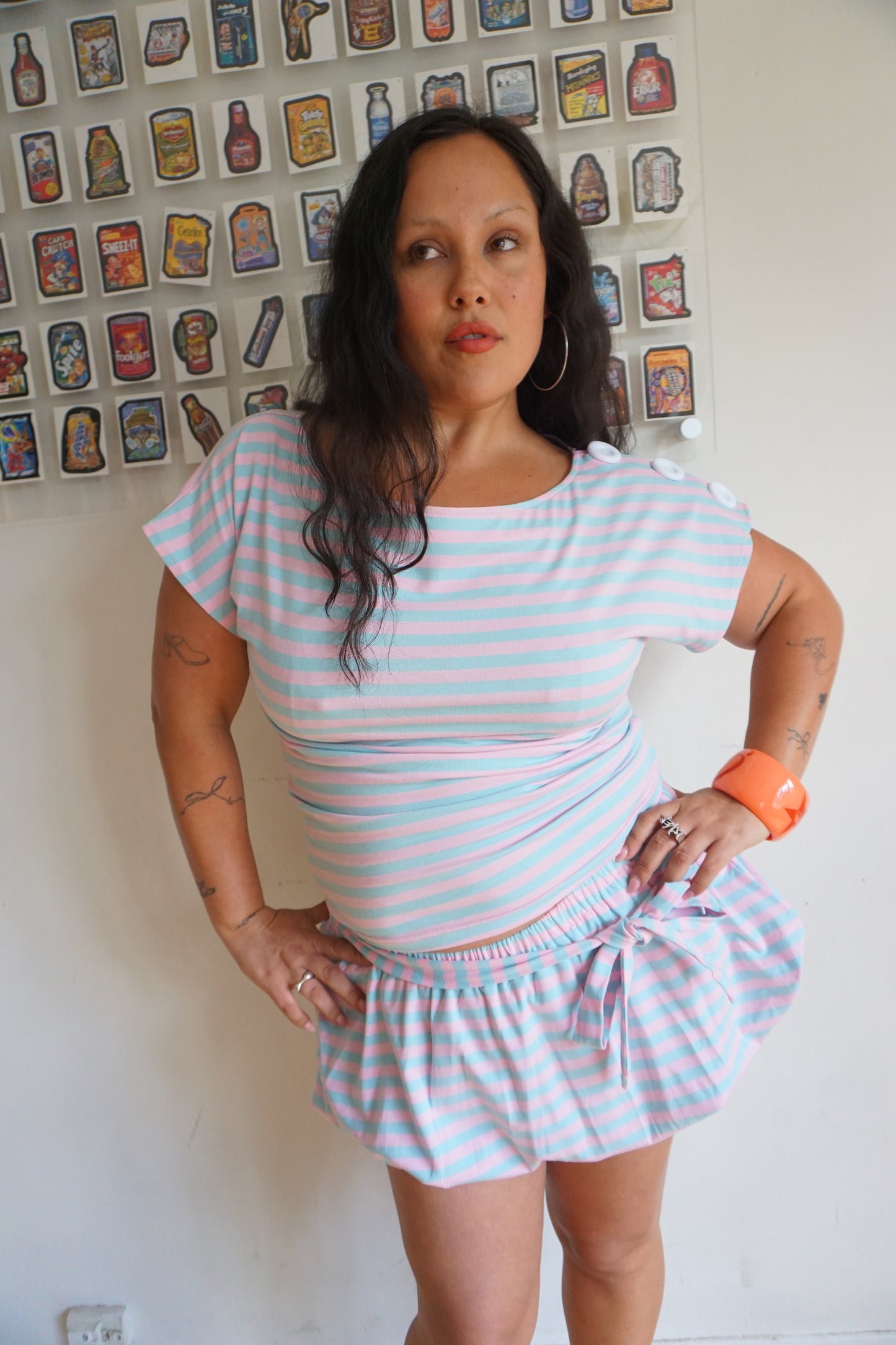 Cotton Candy Coraline Top
