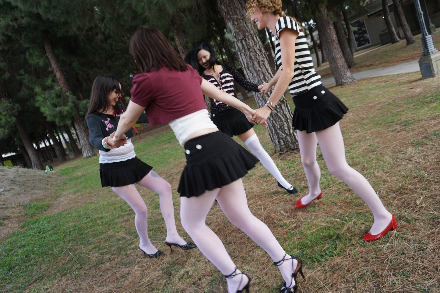 Essential Black Skort