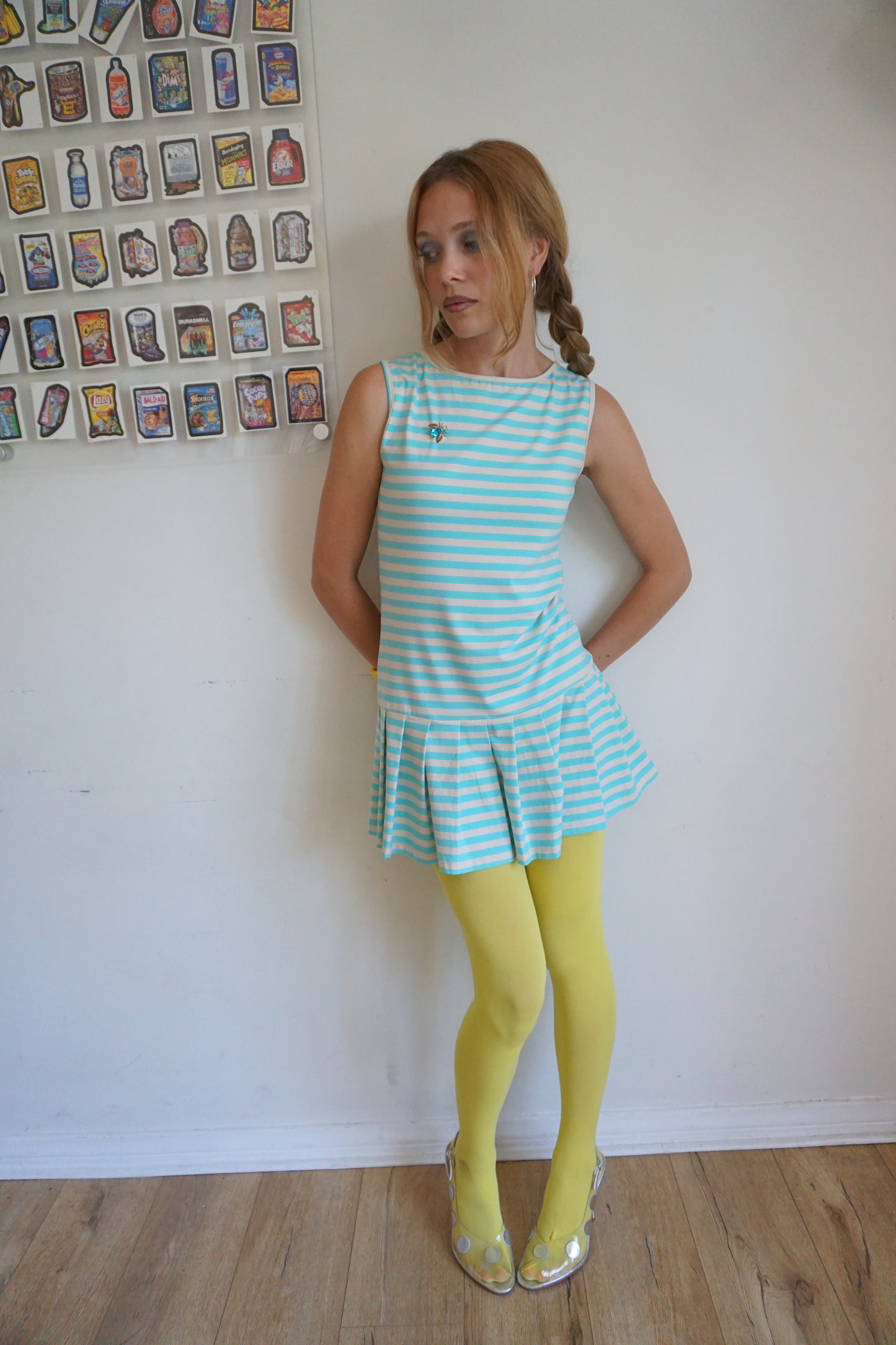 Blue & Cream Dream Dress 1/1