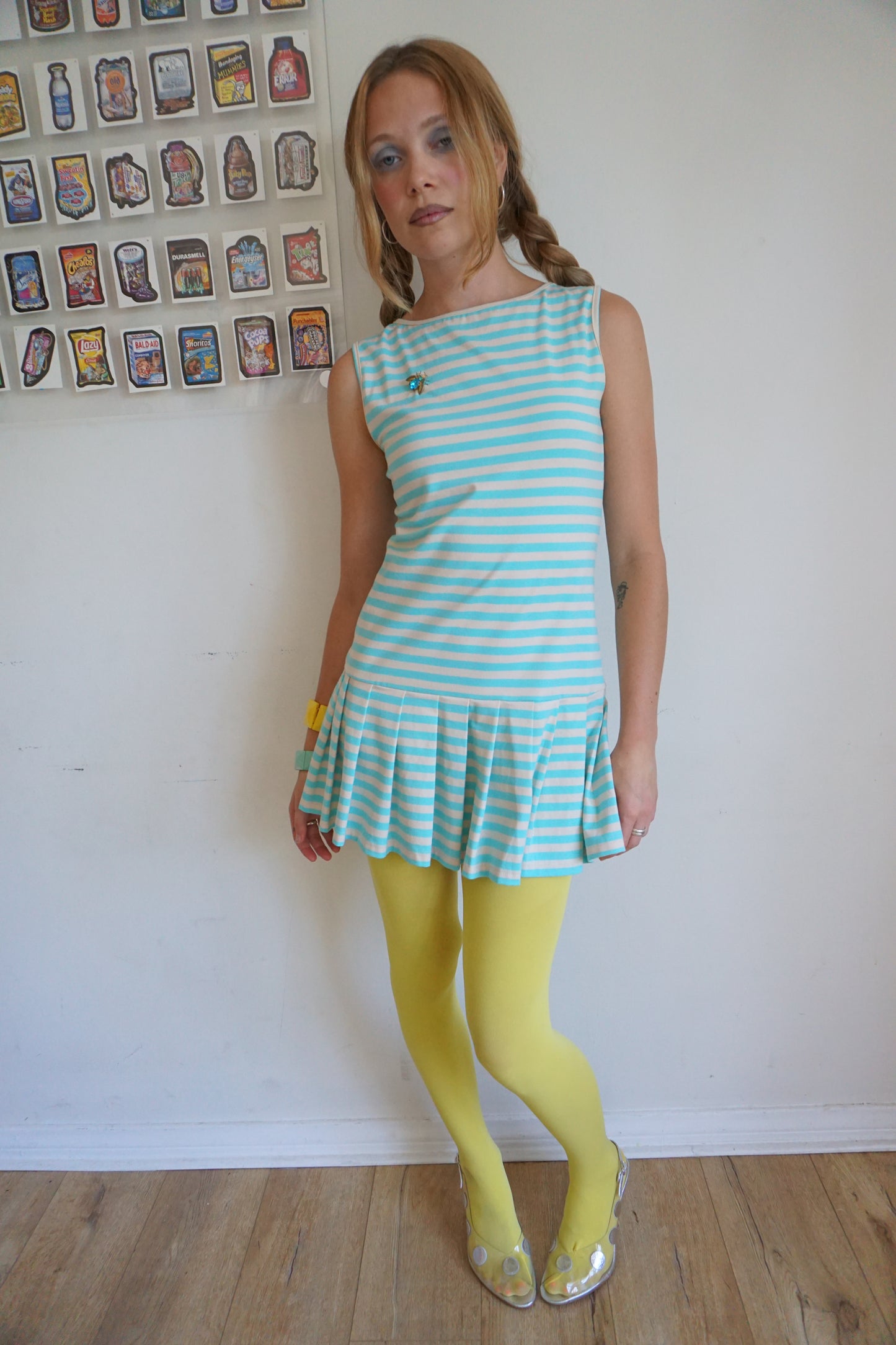 Blue & Cream Dream Dress 1/1