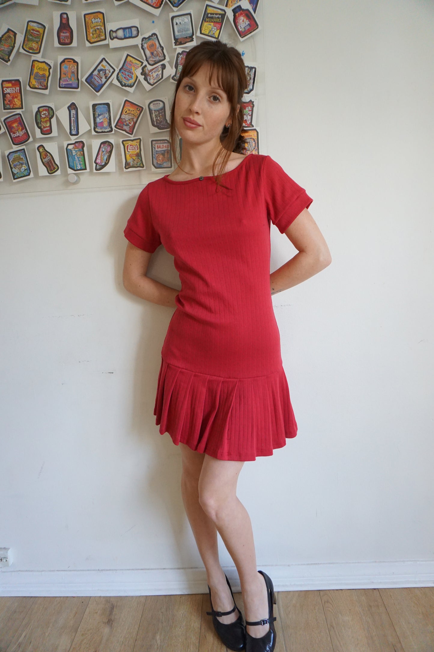 Janis Dress Red