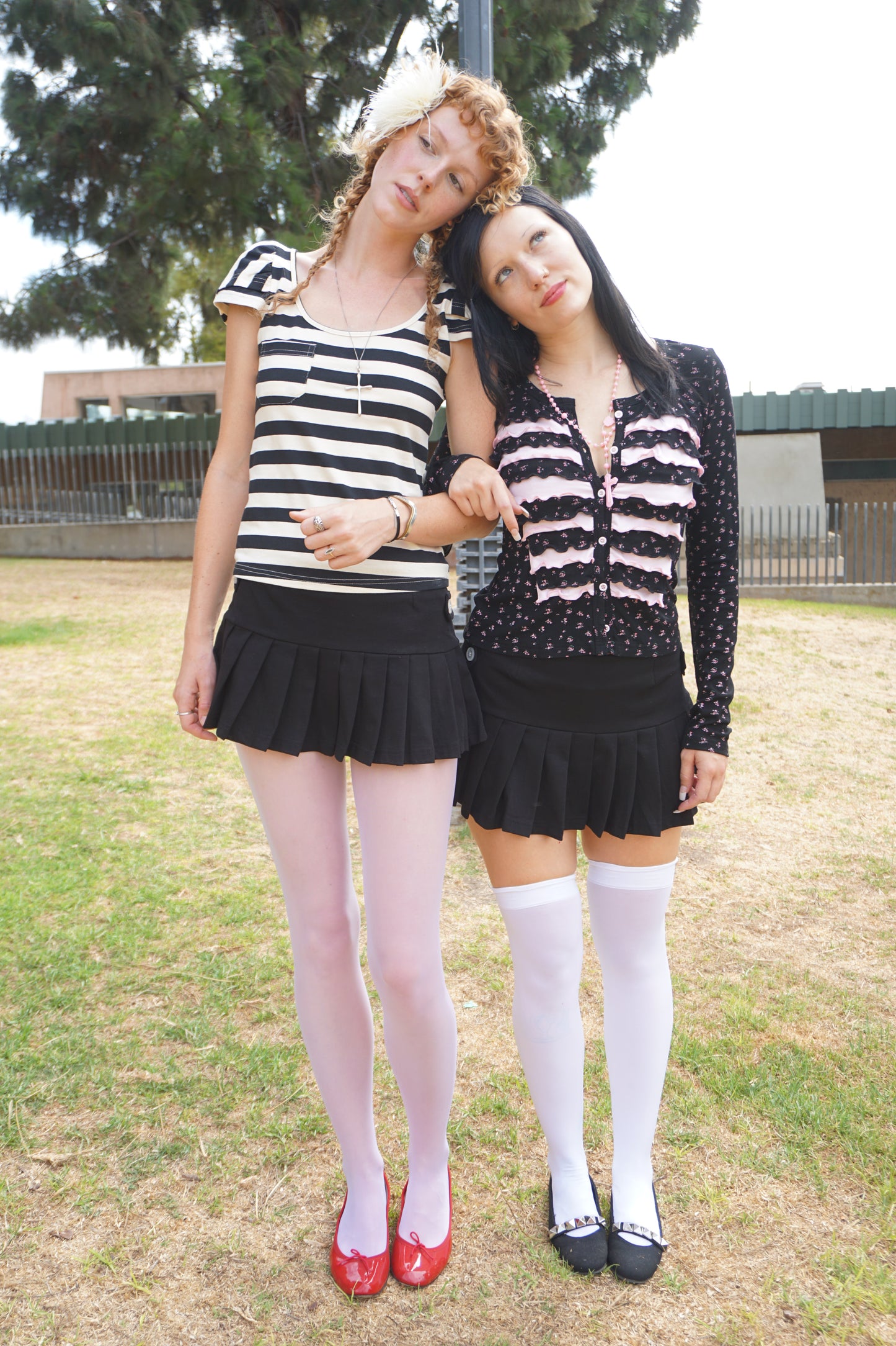 Essential Black Skort