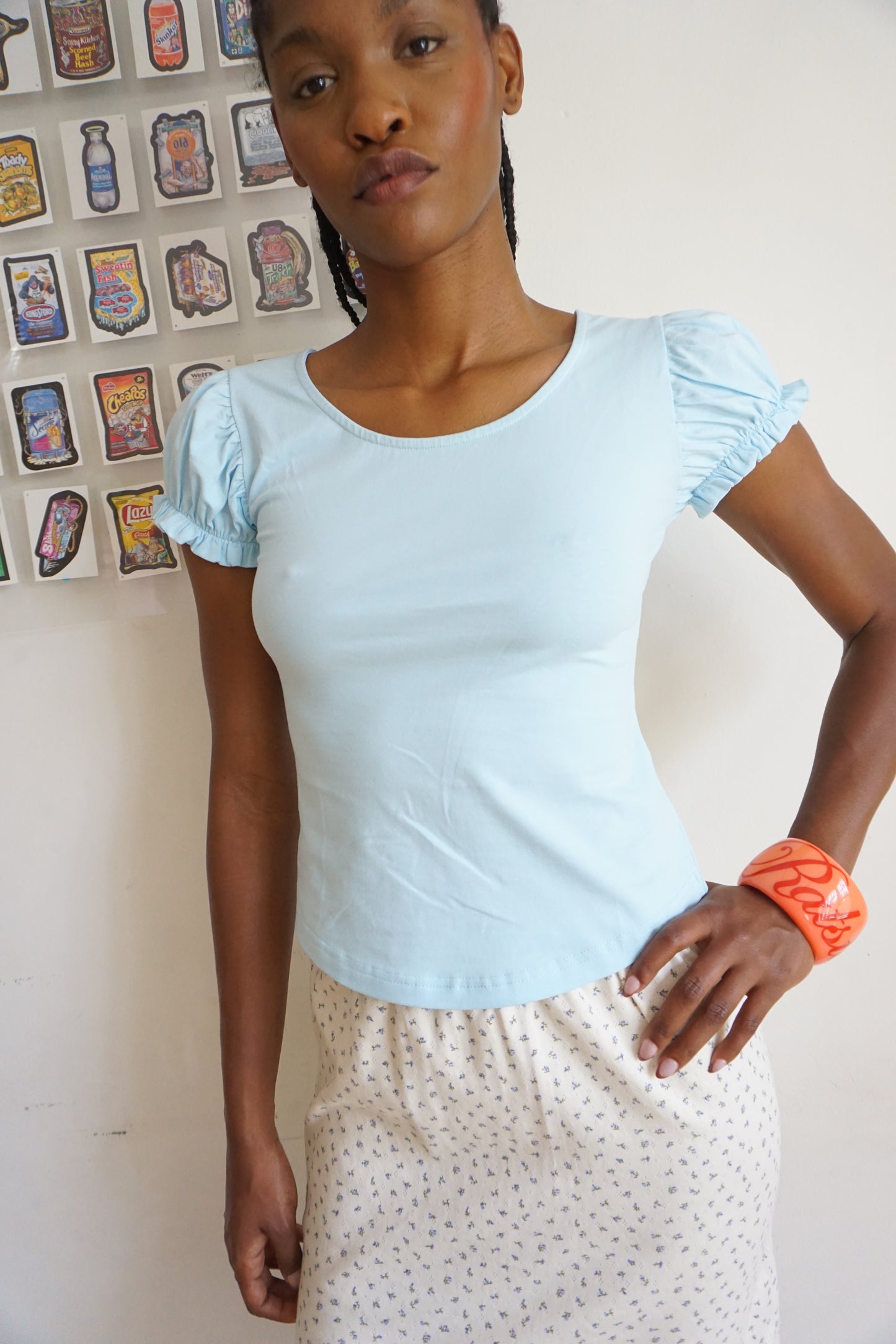 Snow White Blue Top 1/1