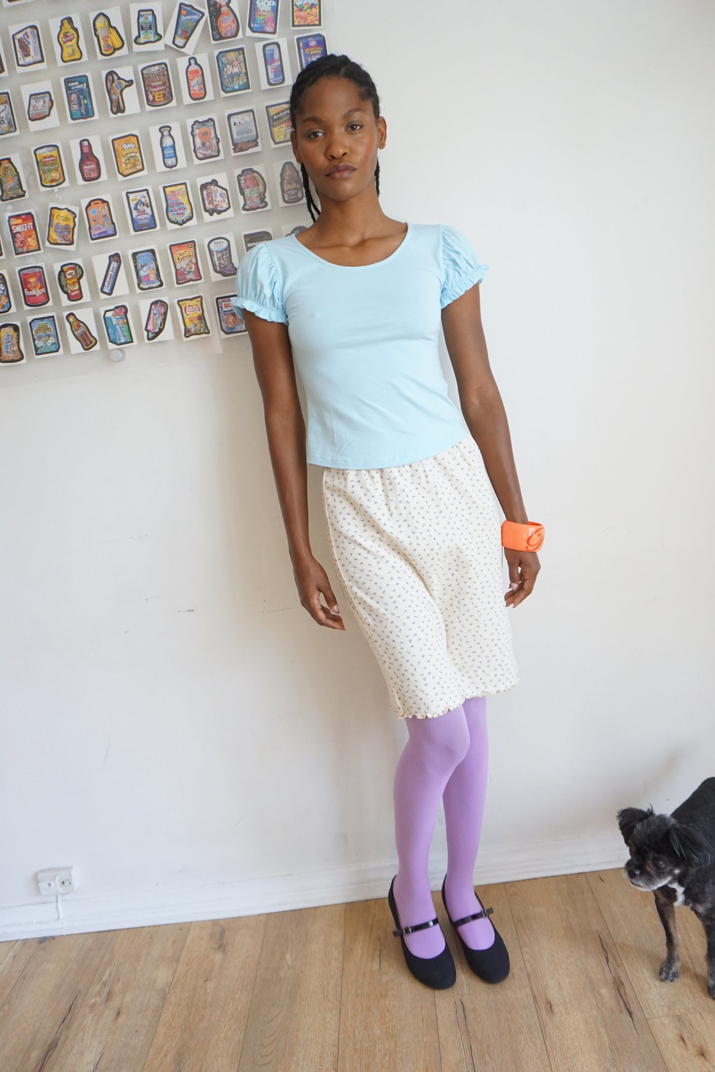 Forget Me Not Pointelle Skirt 1/1