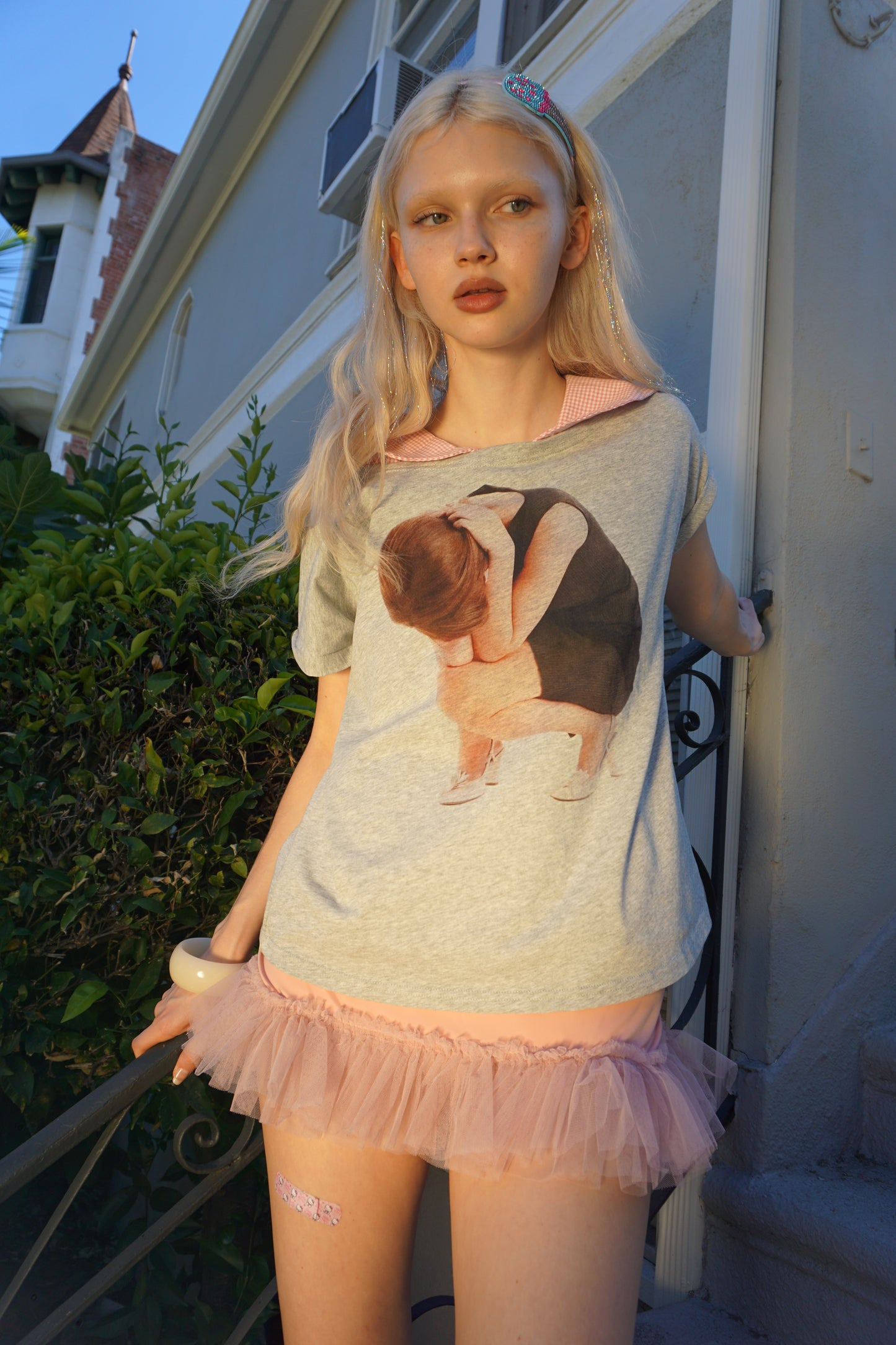 Mood Af Off Shoulder Tee