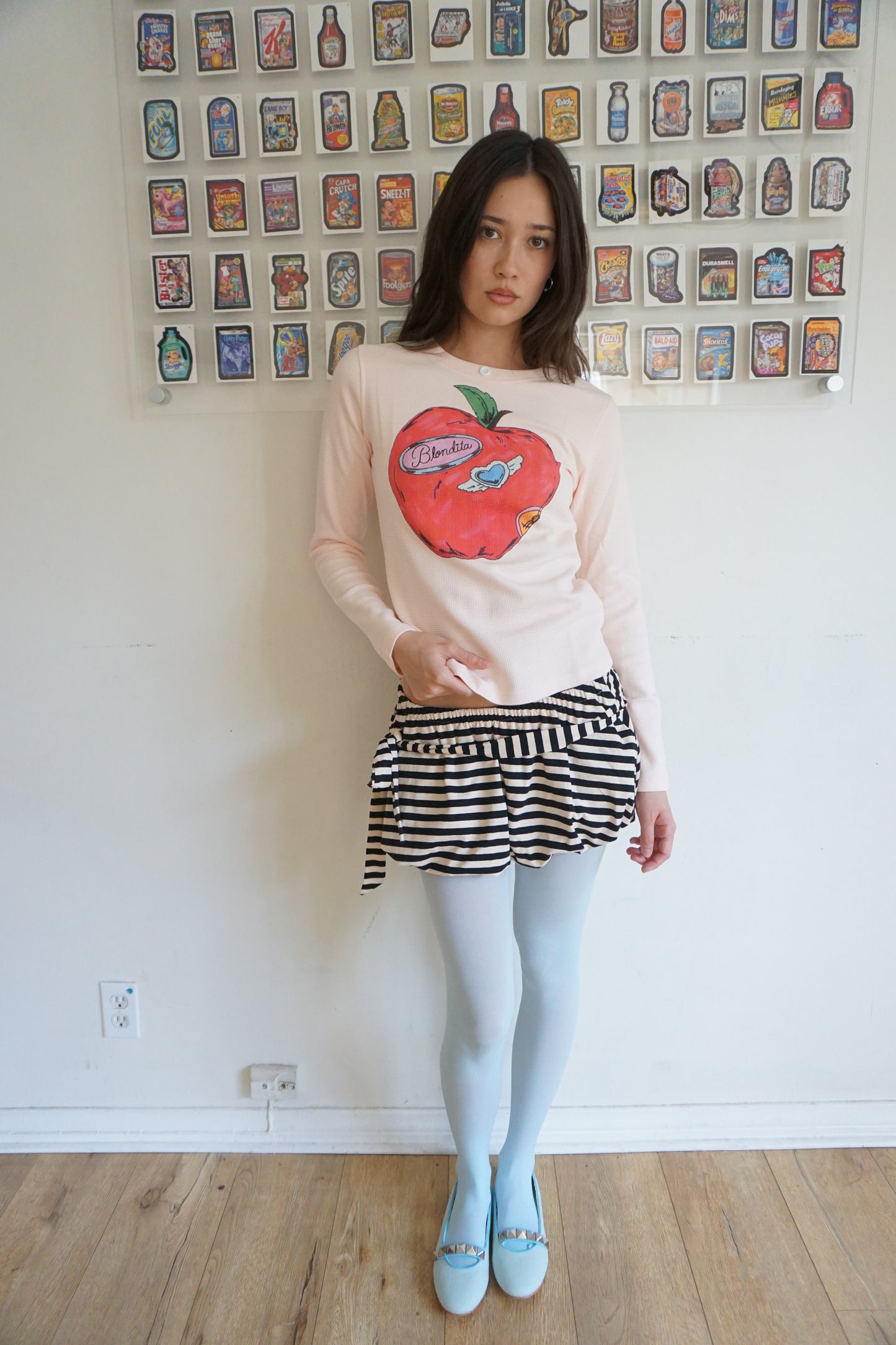 Suzy Stripe Bubble Skirt